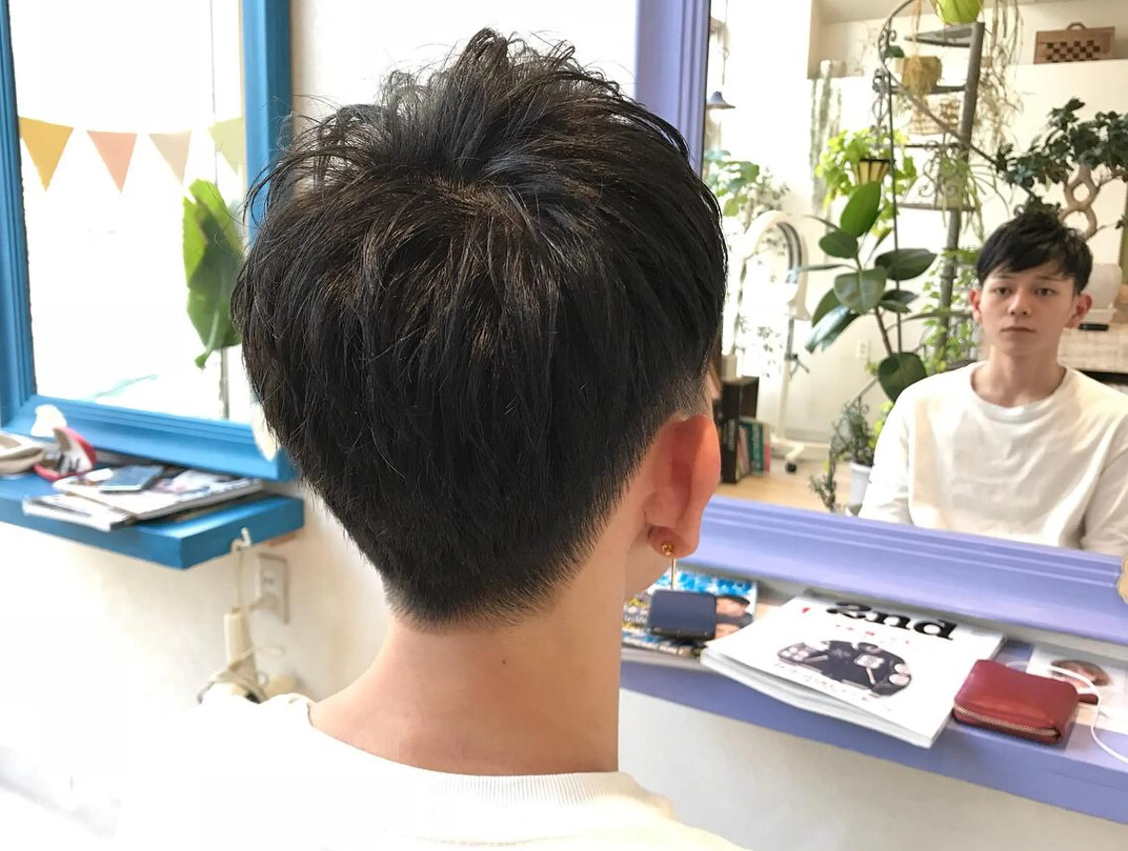 ショート メンズ メンズショート ショートヘア メンズ指名多数!! SiLO 田島のヘアスタイル