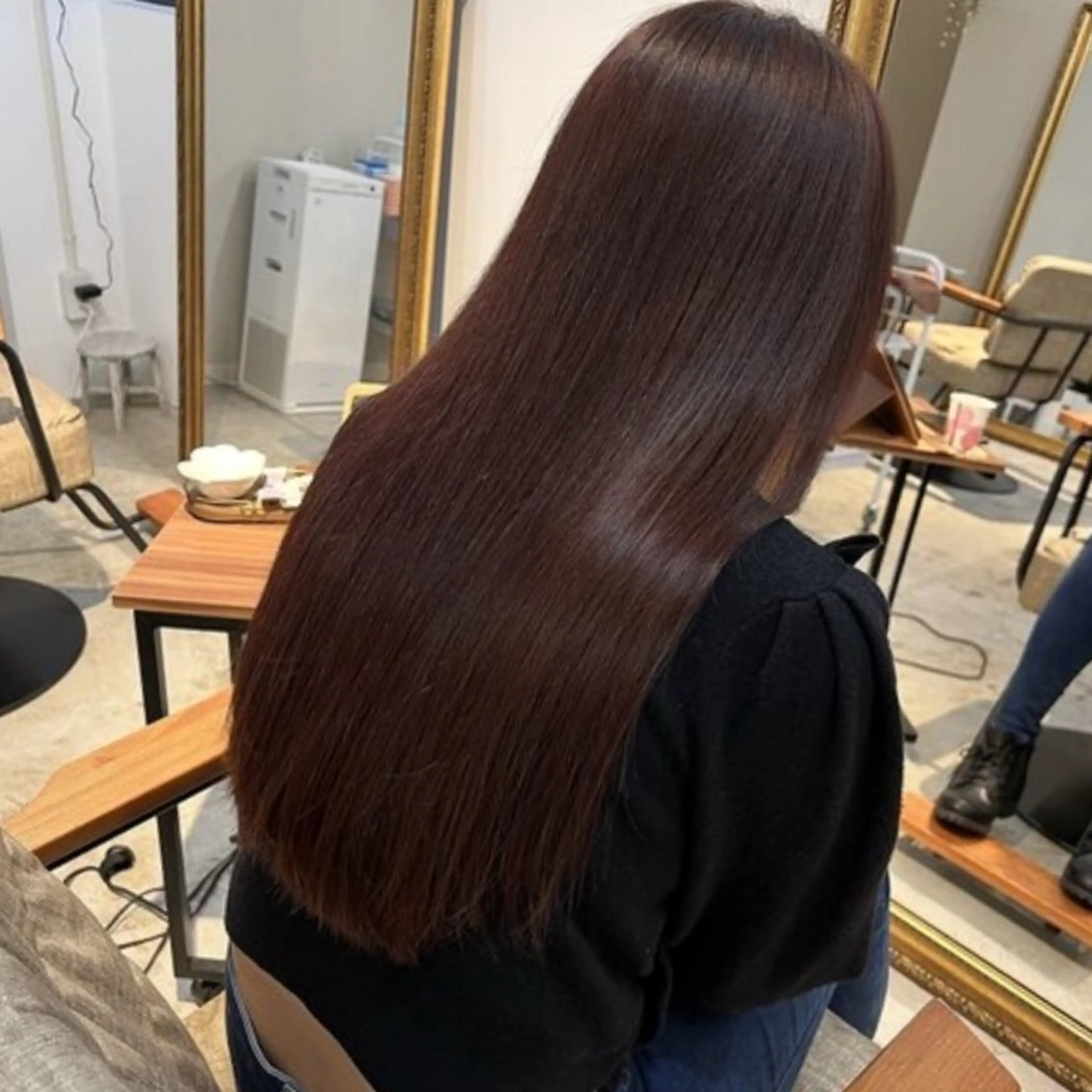 ロング 韓国風/ハイトーン sherryのヘアスタイル