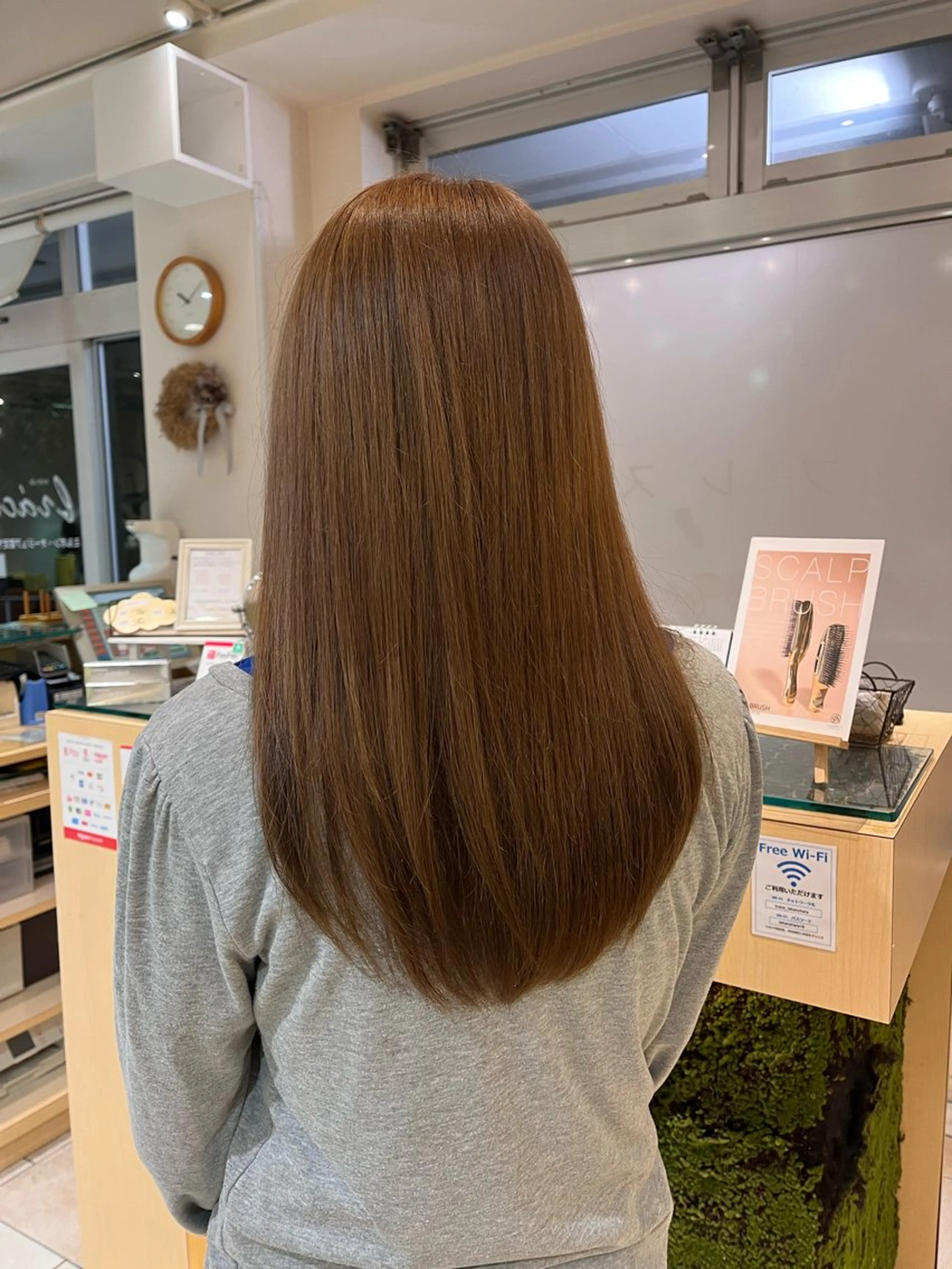 ロング レイヤー/暖色/ 髪質改善/永礼芳果のヘアスタイル