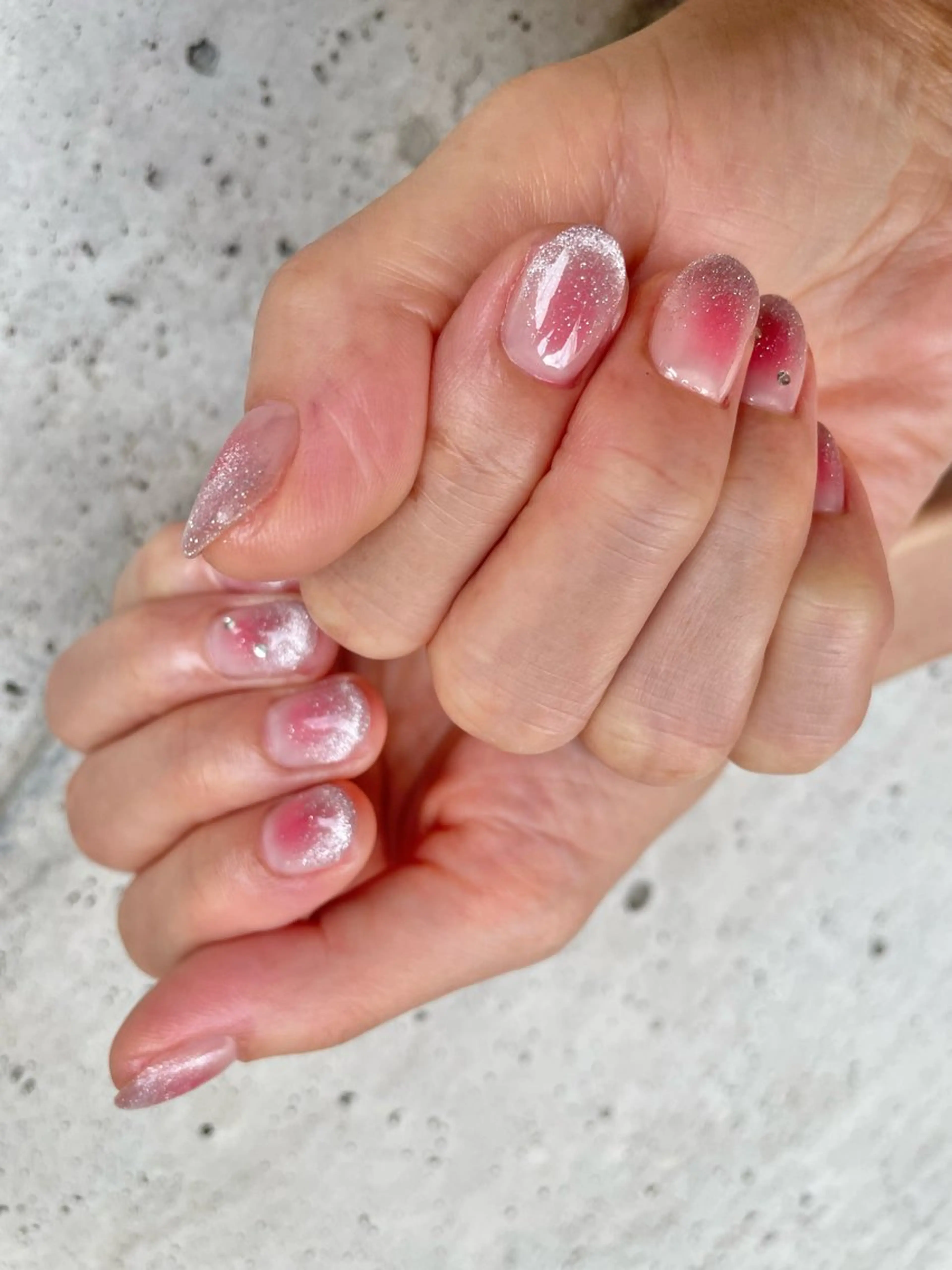 ネイル 持ち込み Rena-ju キャサディのネイルデザイン