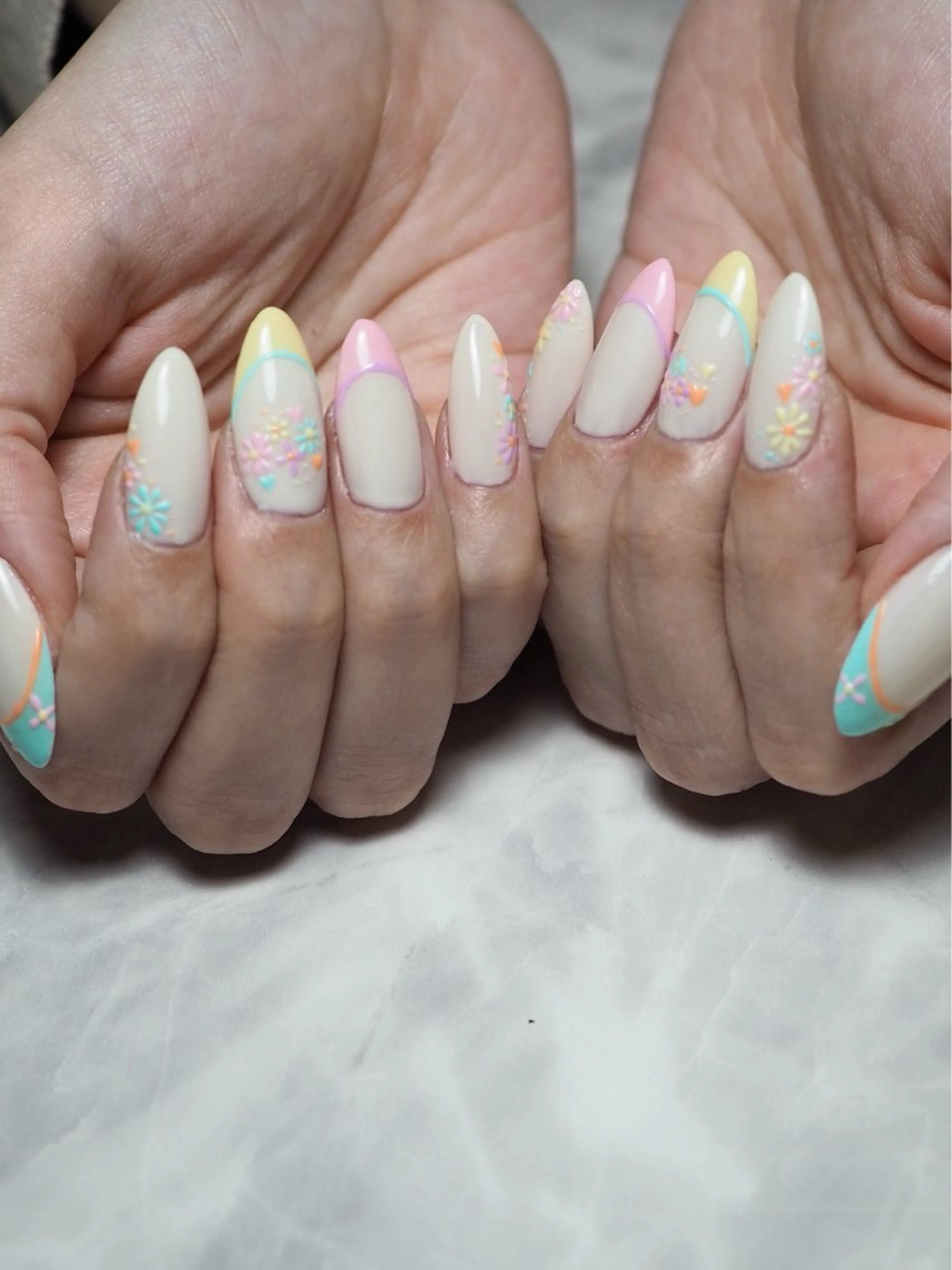 ネイル なんば7nail YUZUHAのネイルデザイン