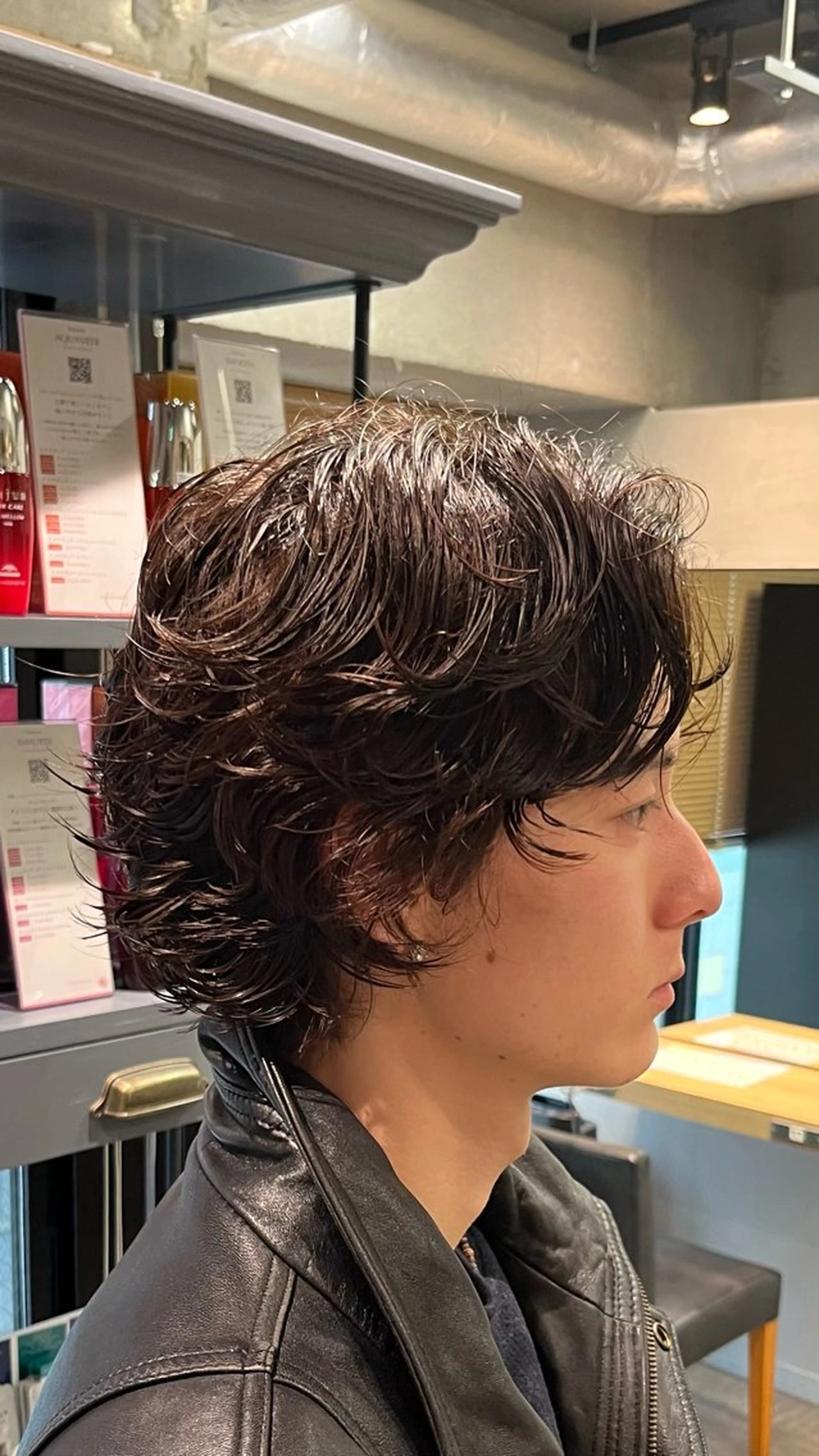 パーマ メンズ メンズカット パーマ飯野友喜のヘアスタイル