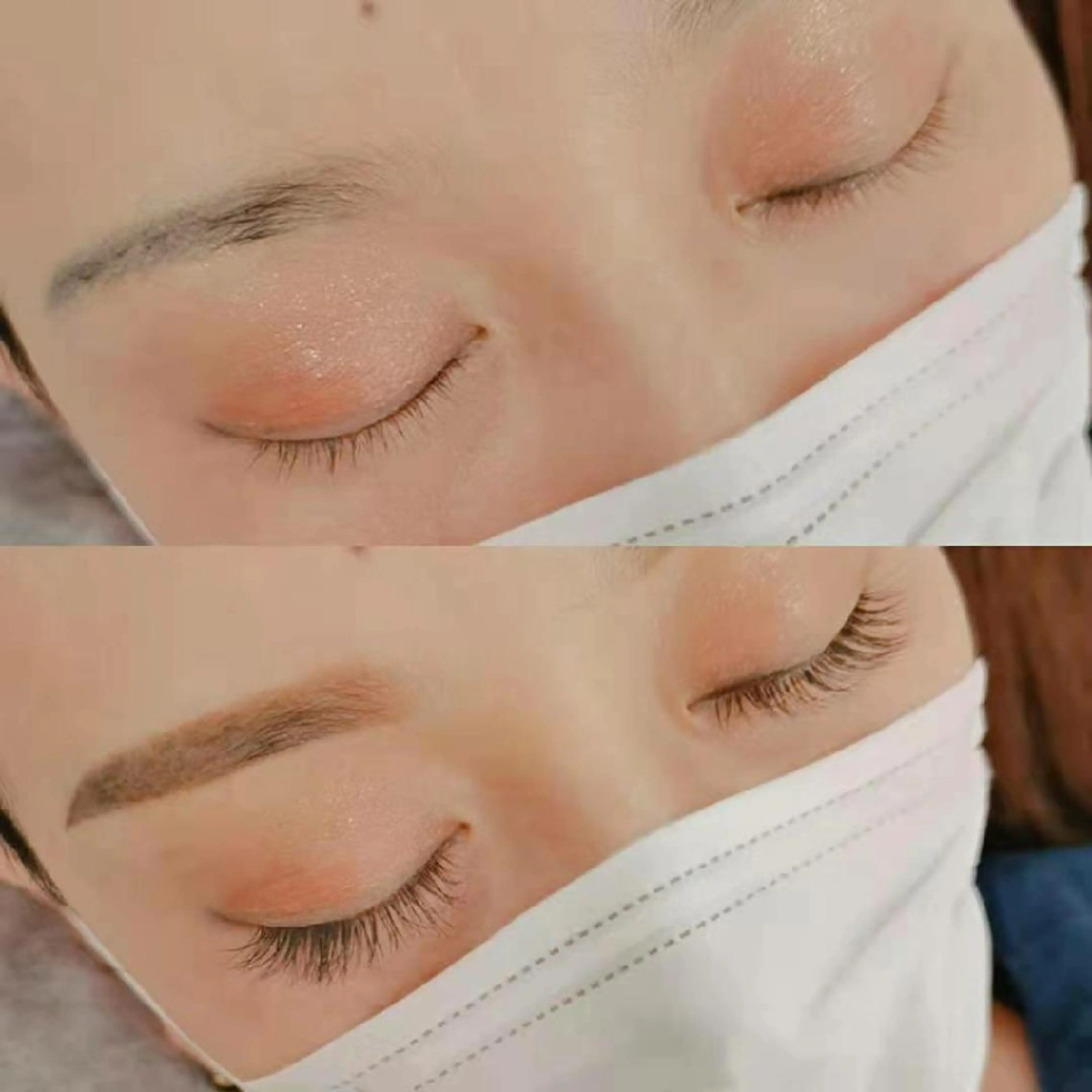 マツエク・マツパ ナチュラル 胡蝶蘭レディースサロン所属・胡蝶蘭レディースサロ ン眉マツパエクステの眉毛・アイブロウイメージ