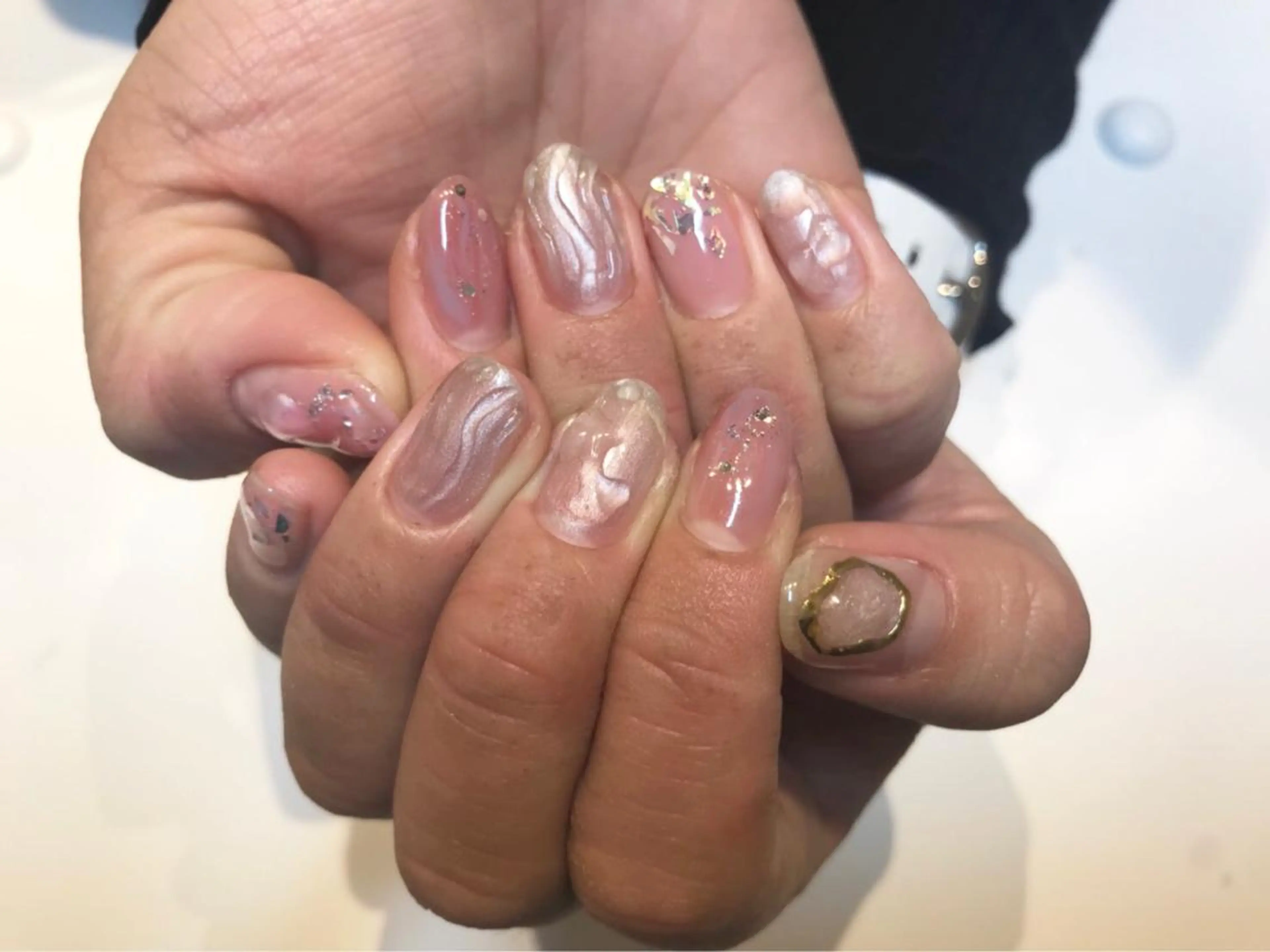 ネイル 舞田 苑香のネイルデザイン