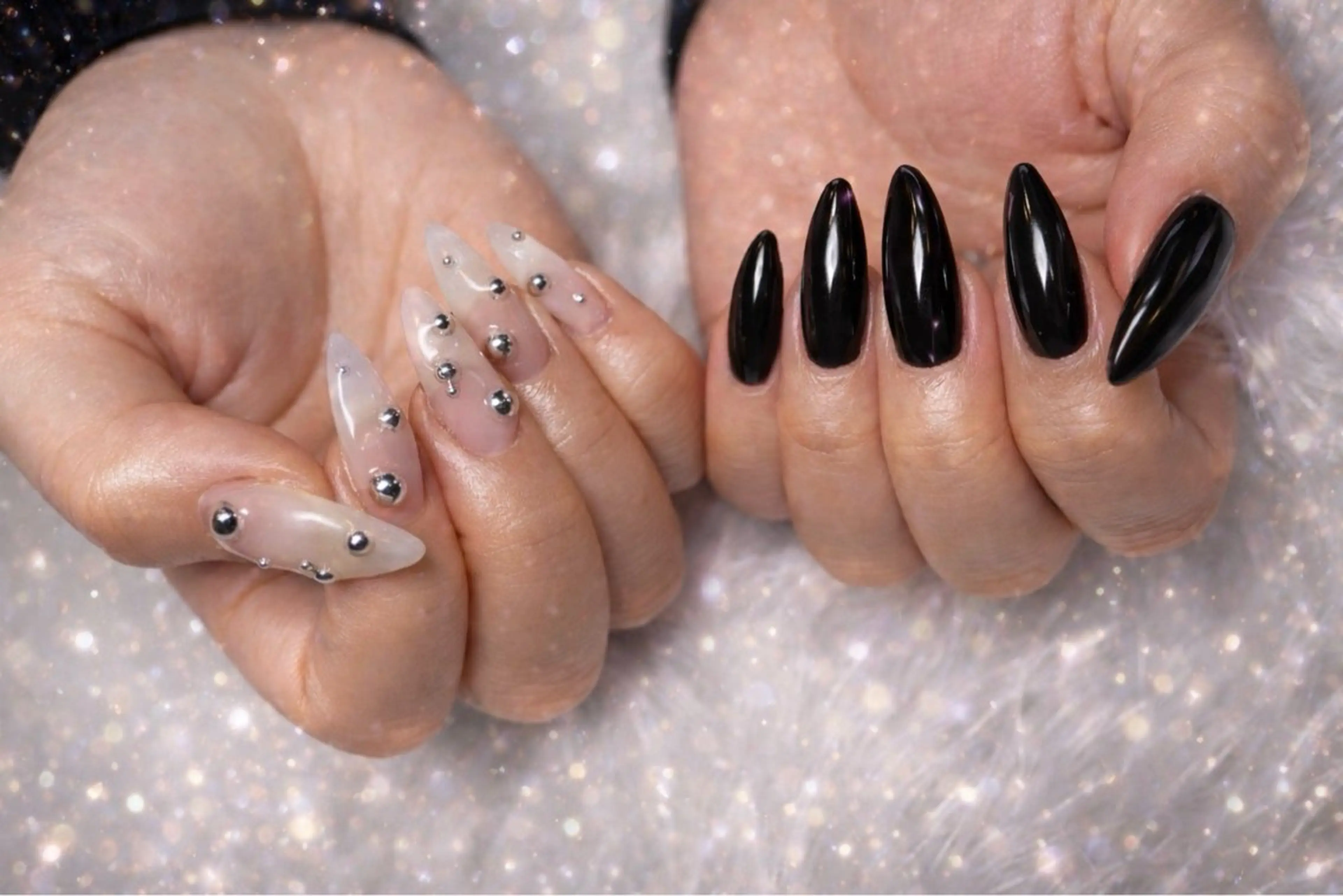 ロング 岡矢joieange 心斎橋店のネイルデザイン