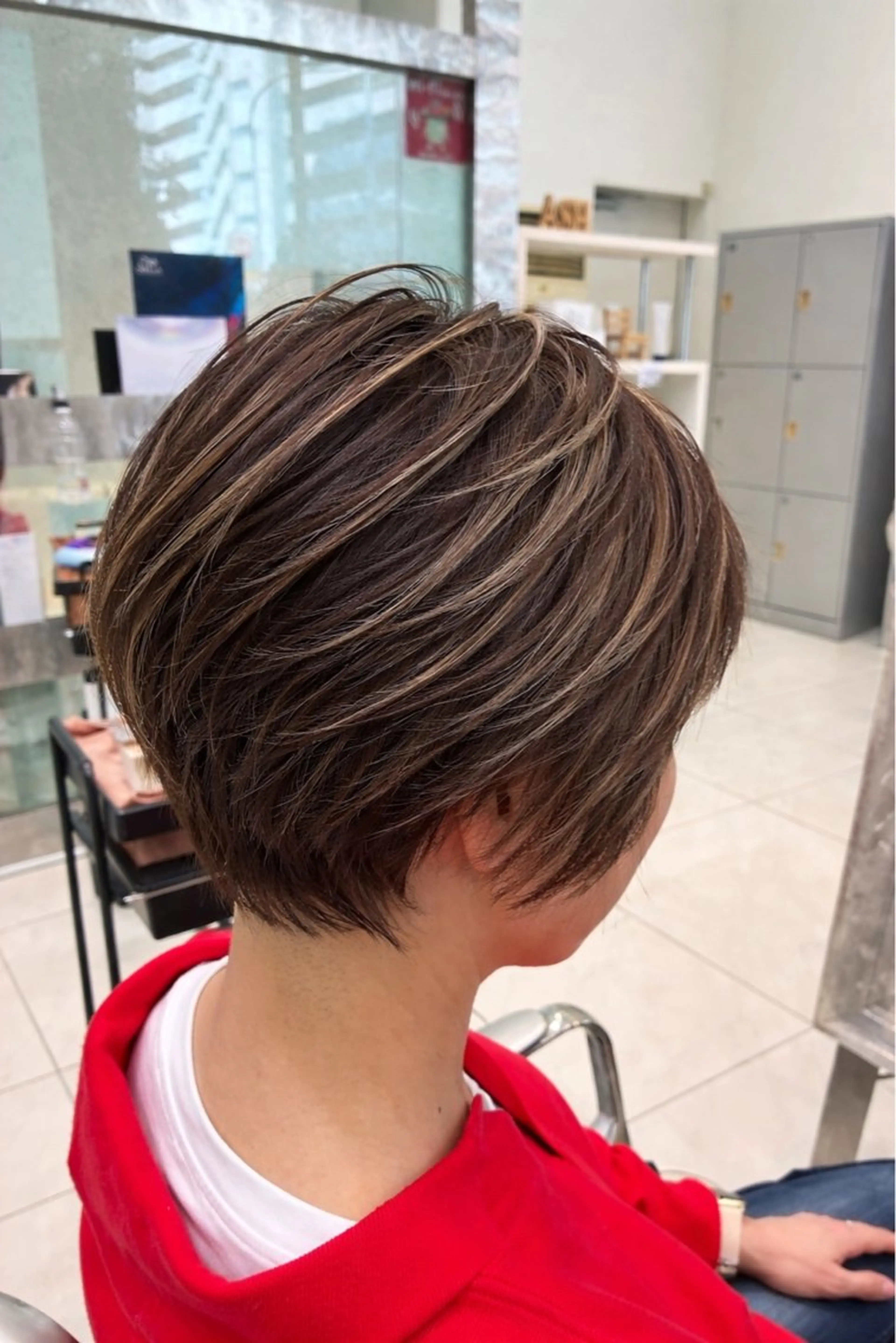 ショート カラー 店舗代表　佐藤 幸平のヘアスタイル