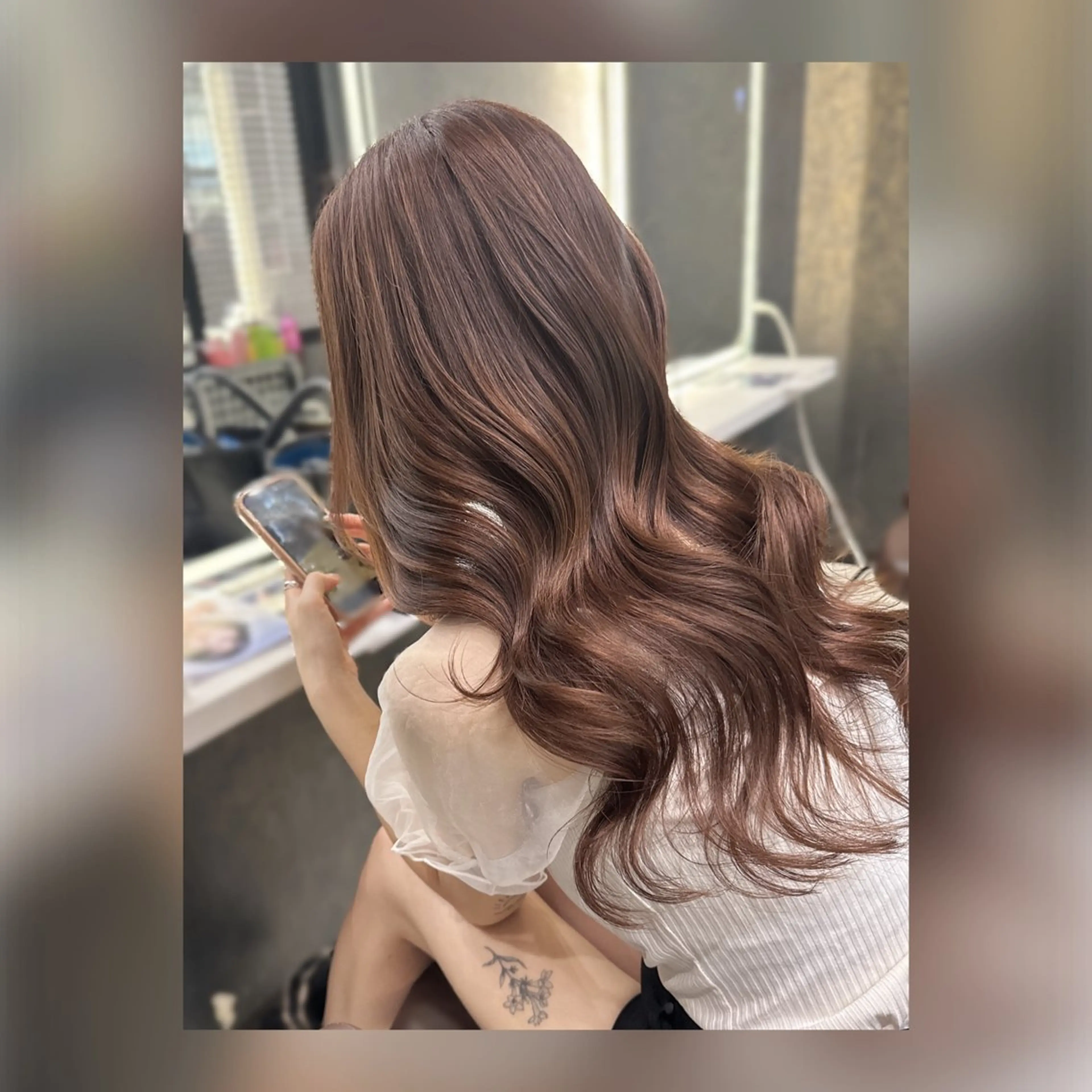 ロング カラー 問屋町/Lia💎 大下 真依のヘアスタイル