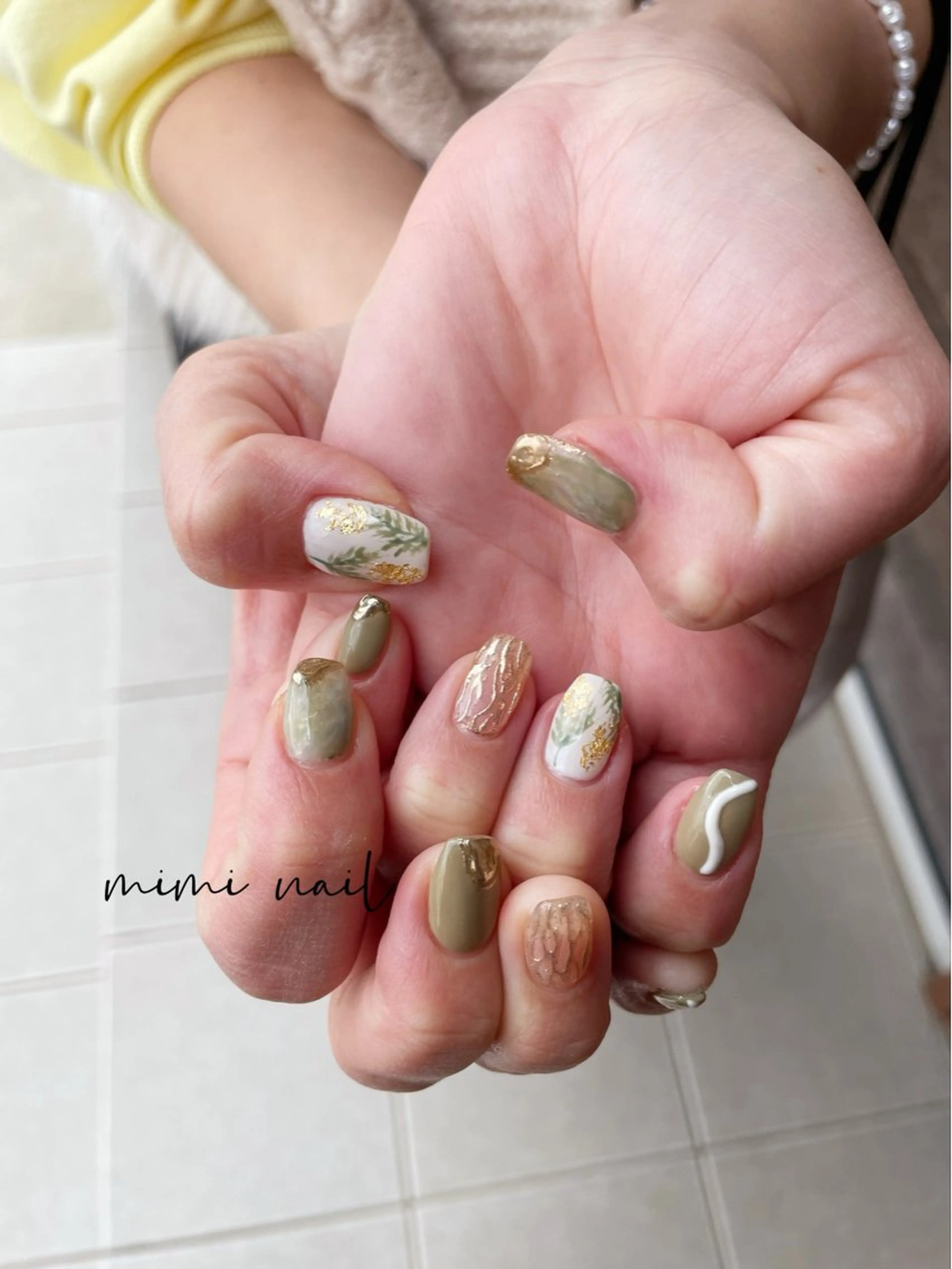 ネイル ハンドネイル mimi nailのネイルデザイン