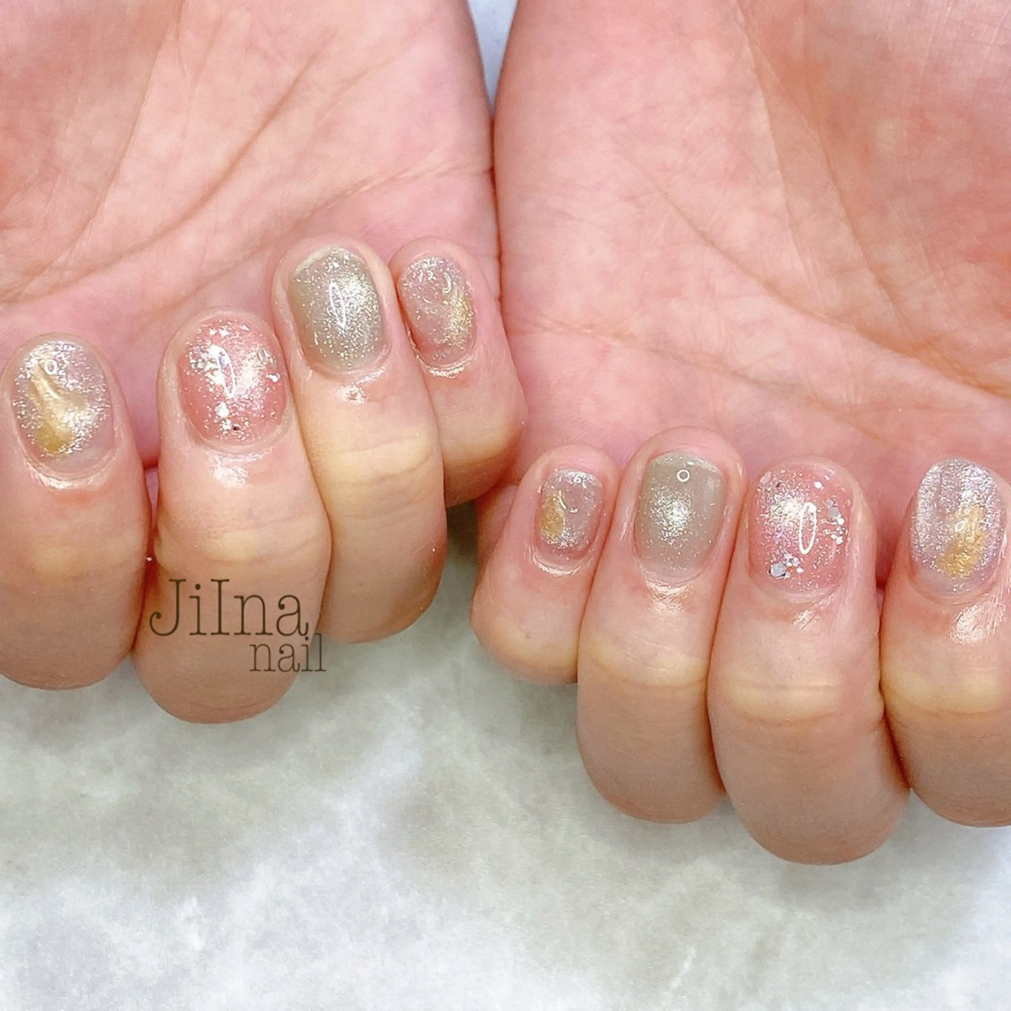 ネイル 持ち込み JiIna nailのネイルデザイン