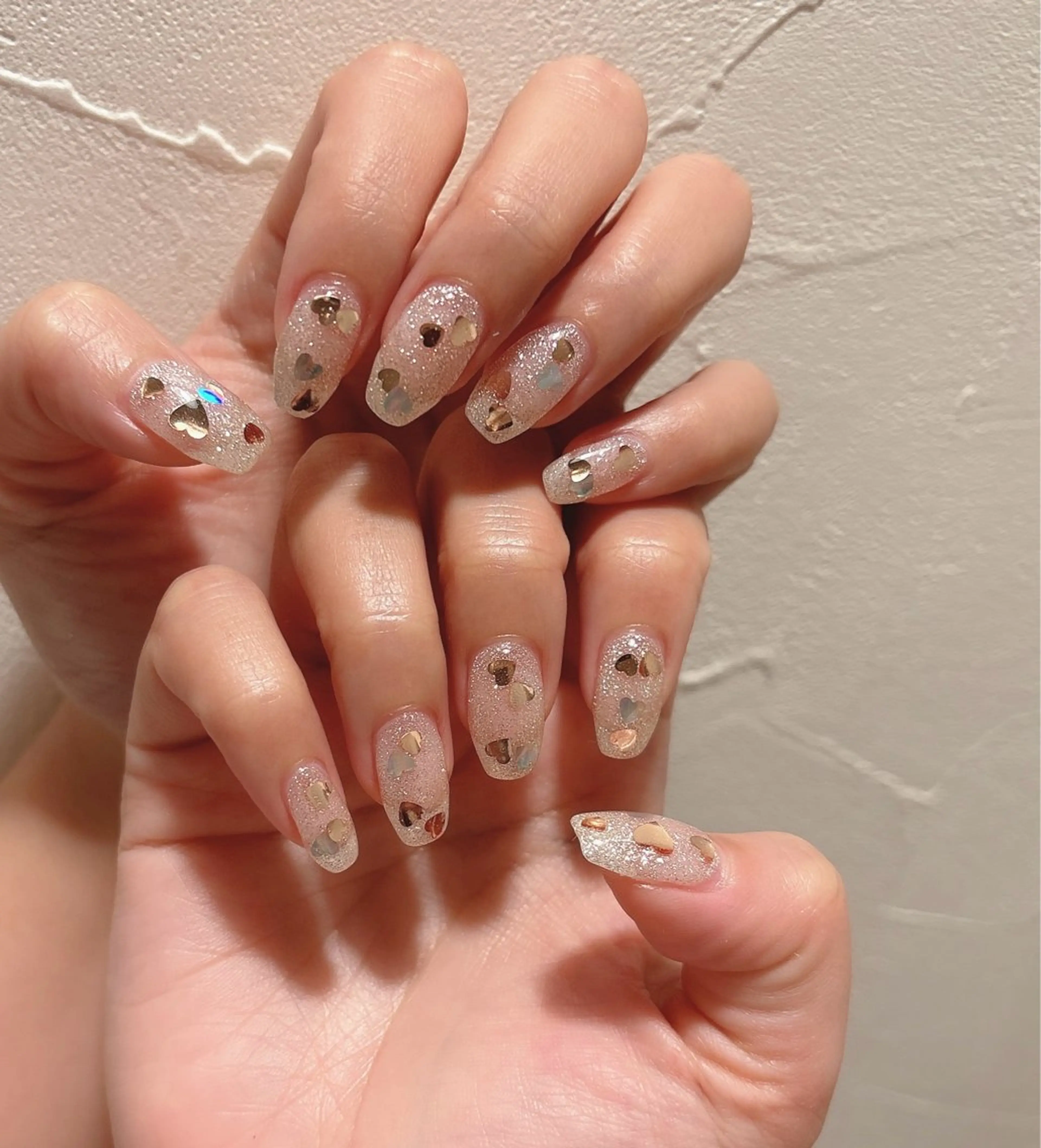 ネイル ハート ハンドネイル nails 🎀meのネイルデザイン