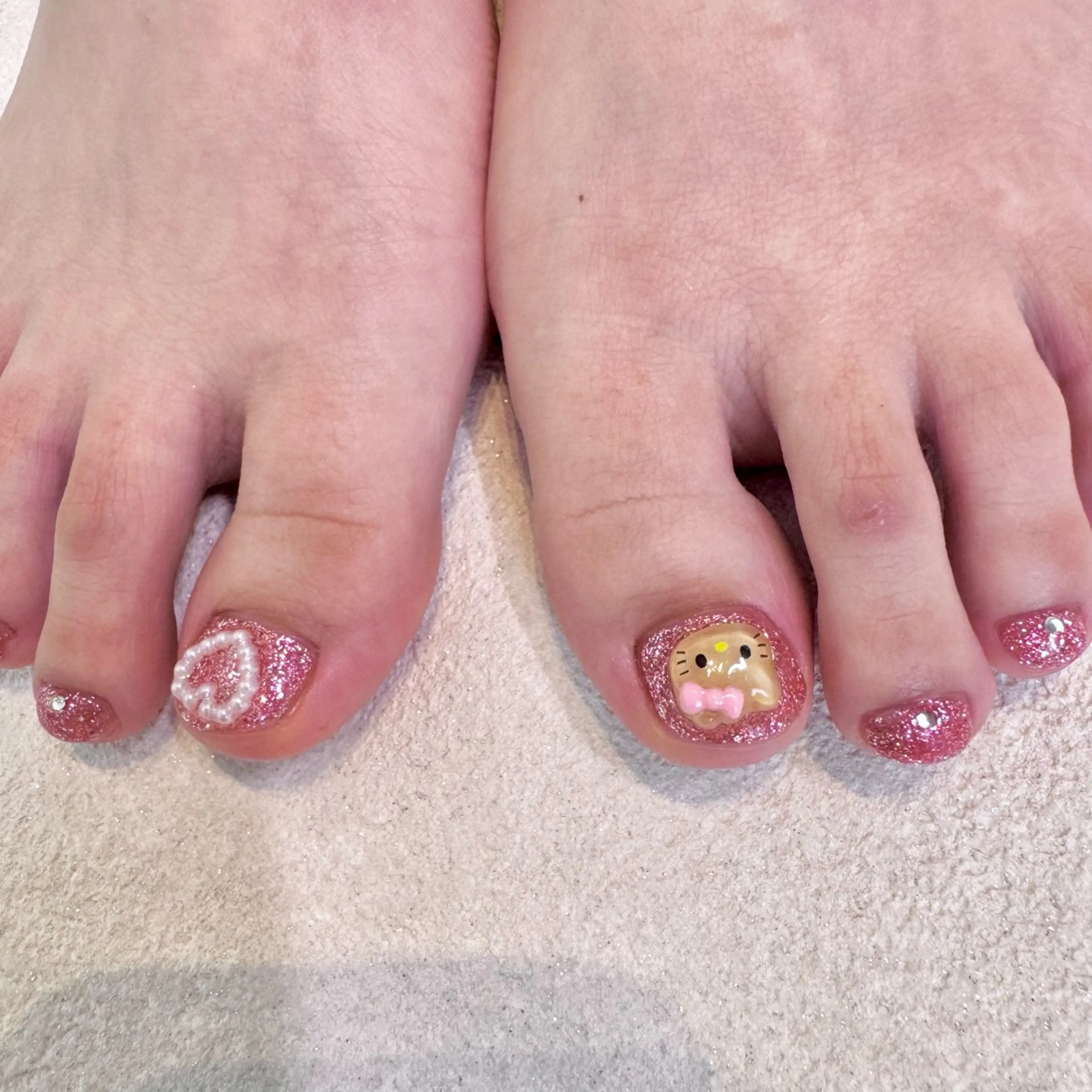 ネイル 夏ネイル フットネイル nail salon e'mu💐のネイルデザイン