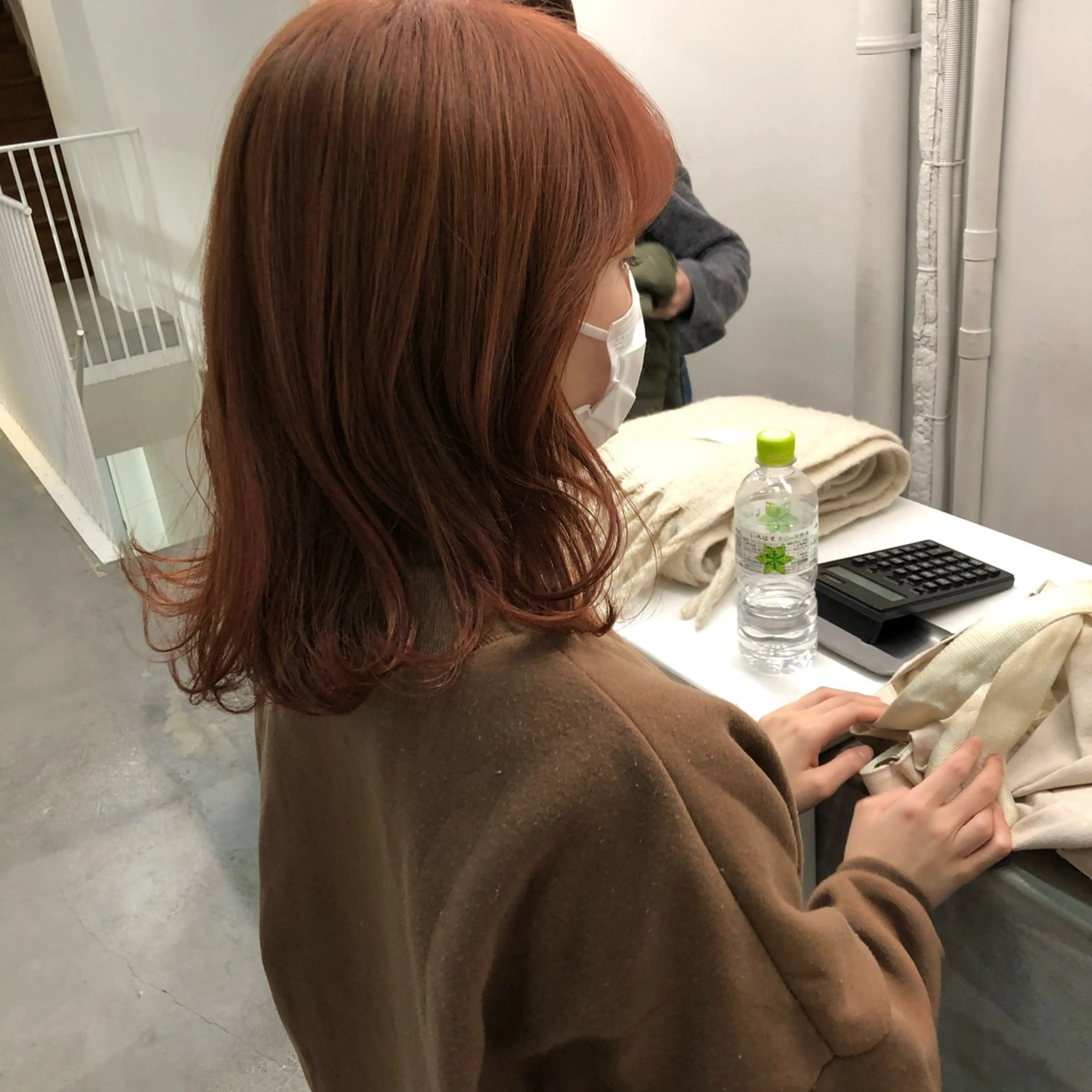 ミディアム カラー ブリーチ ハイトーンカラー ブリーチなしカラー 伊藤 由季のヘアスタイル