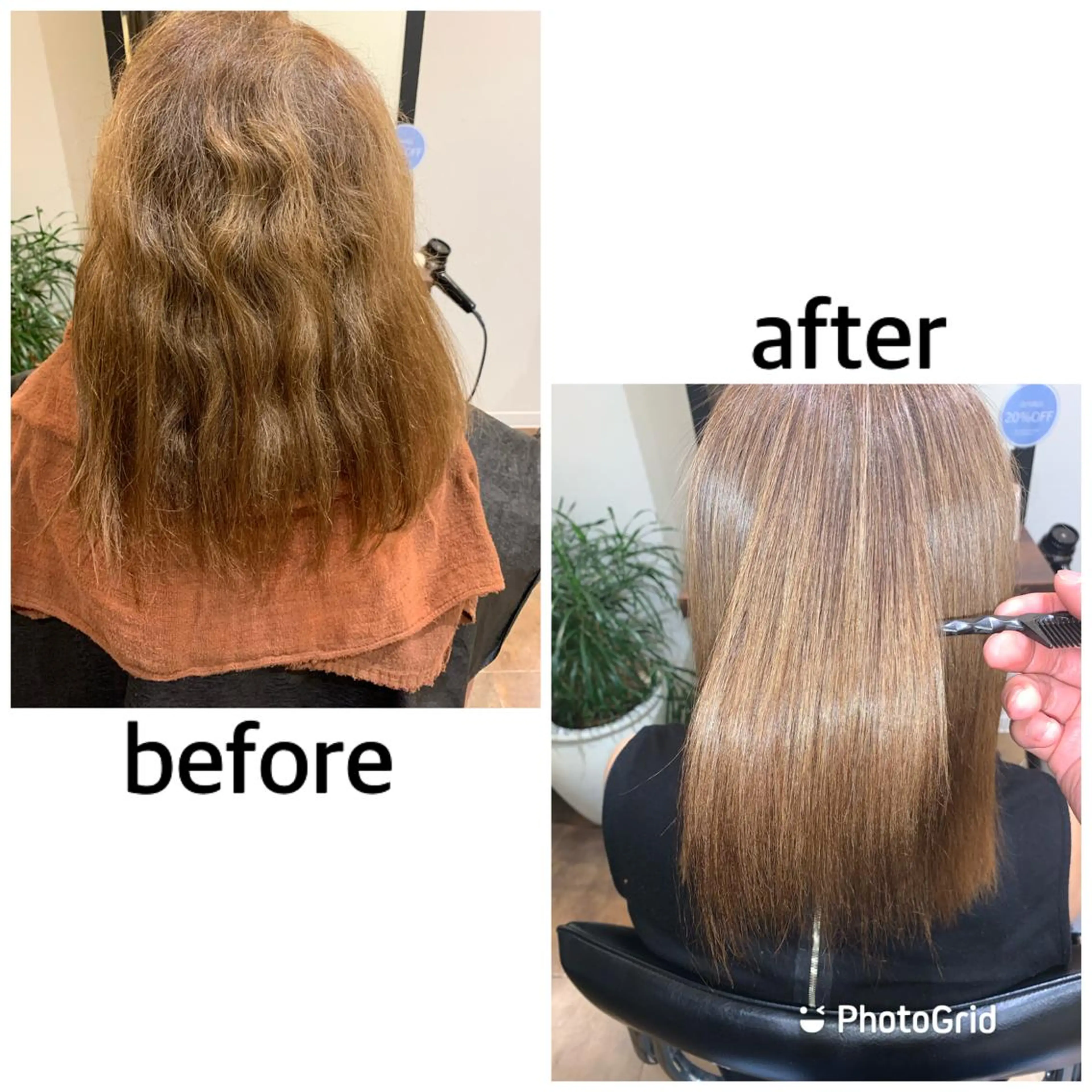 セミロング パーマ カット ヘアカラー トリートメント 伊藤 裕貴のヘアスタイル