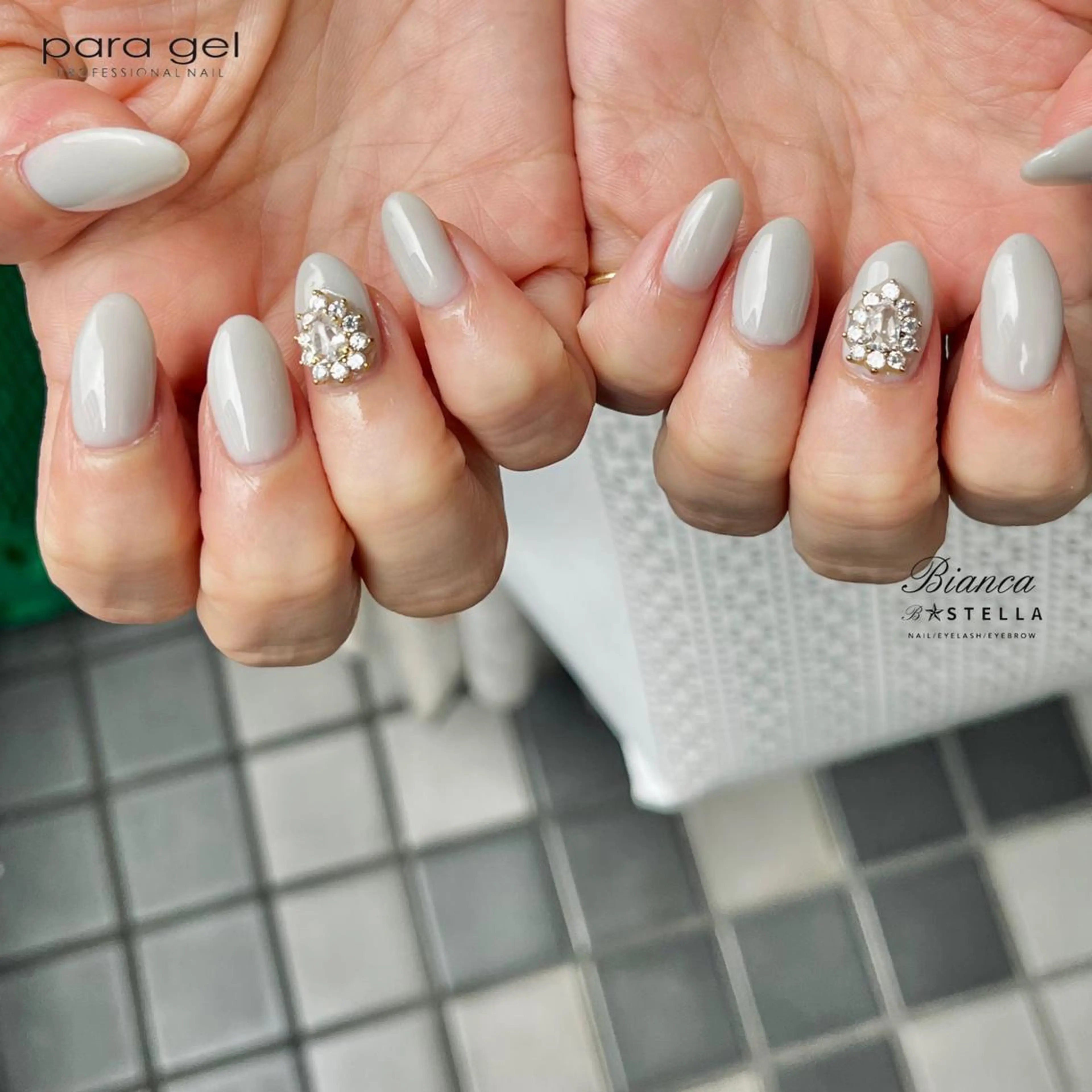 ネイル クリアネイル ハンドネイル Mojyam nail所属・松本 実咲のネイルデザイン