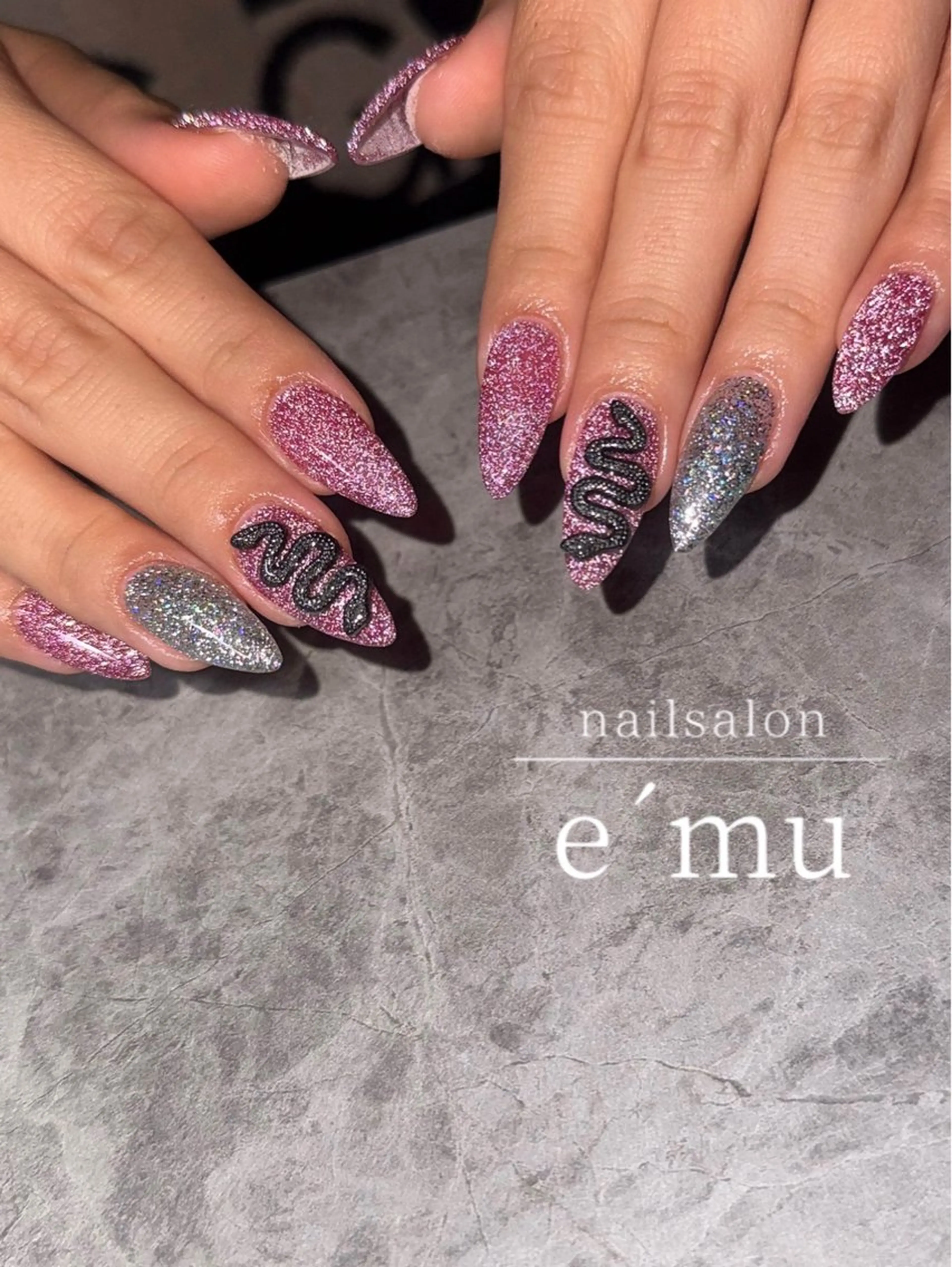 ネイル ハンドネイル nailsalon e´muのネイルデザイン