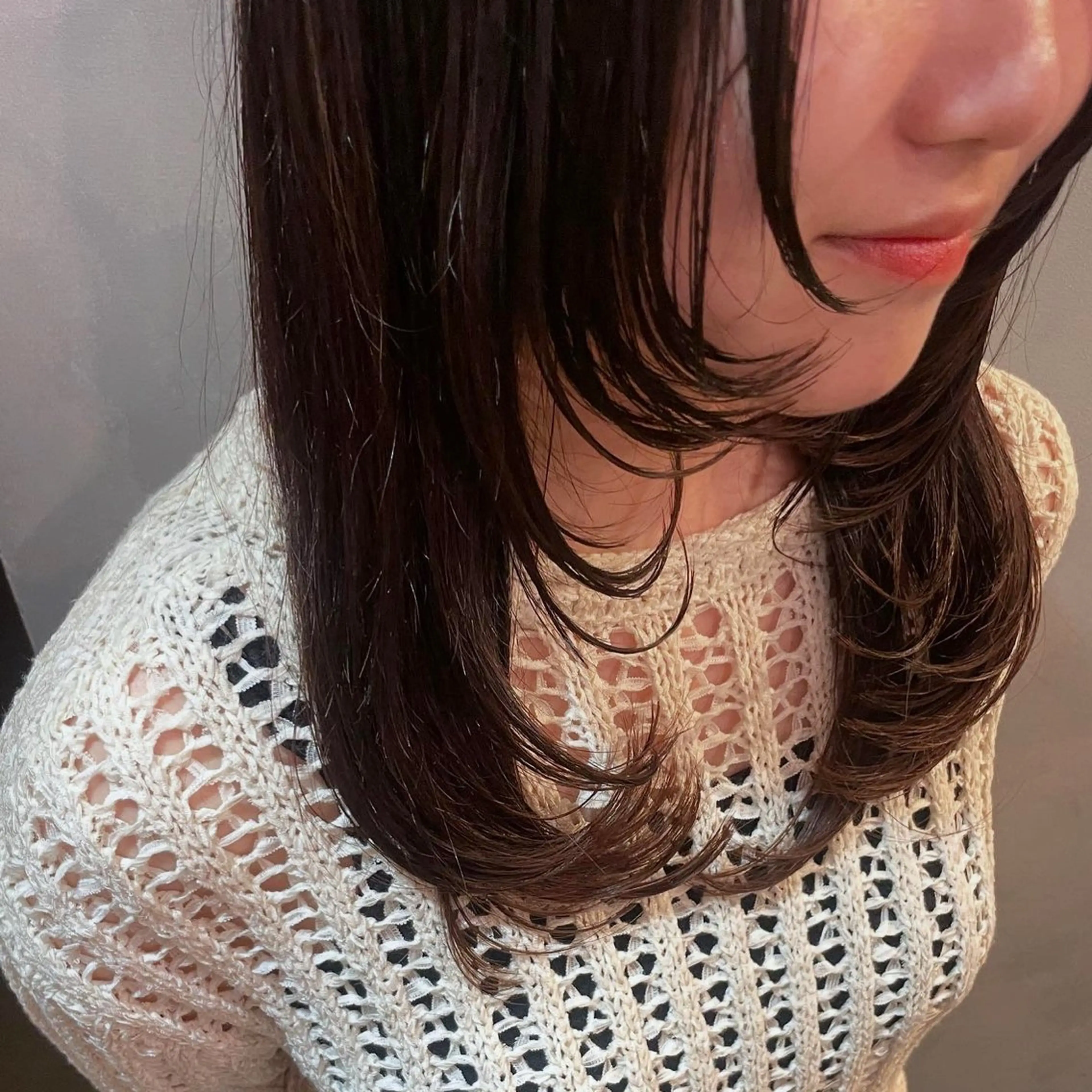 ロング 桑田 真奈のヘアスタイル