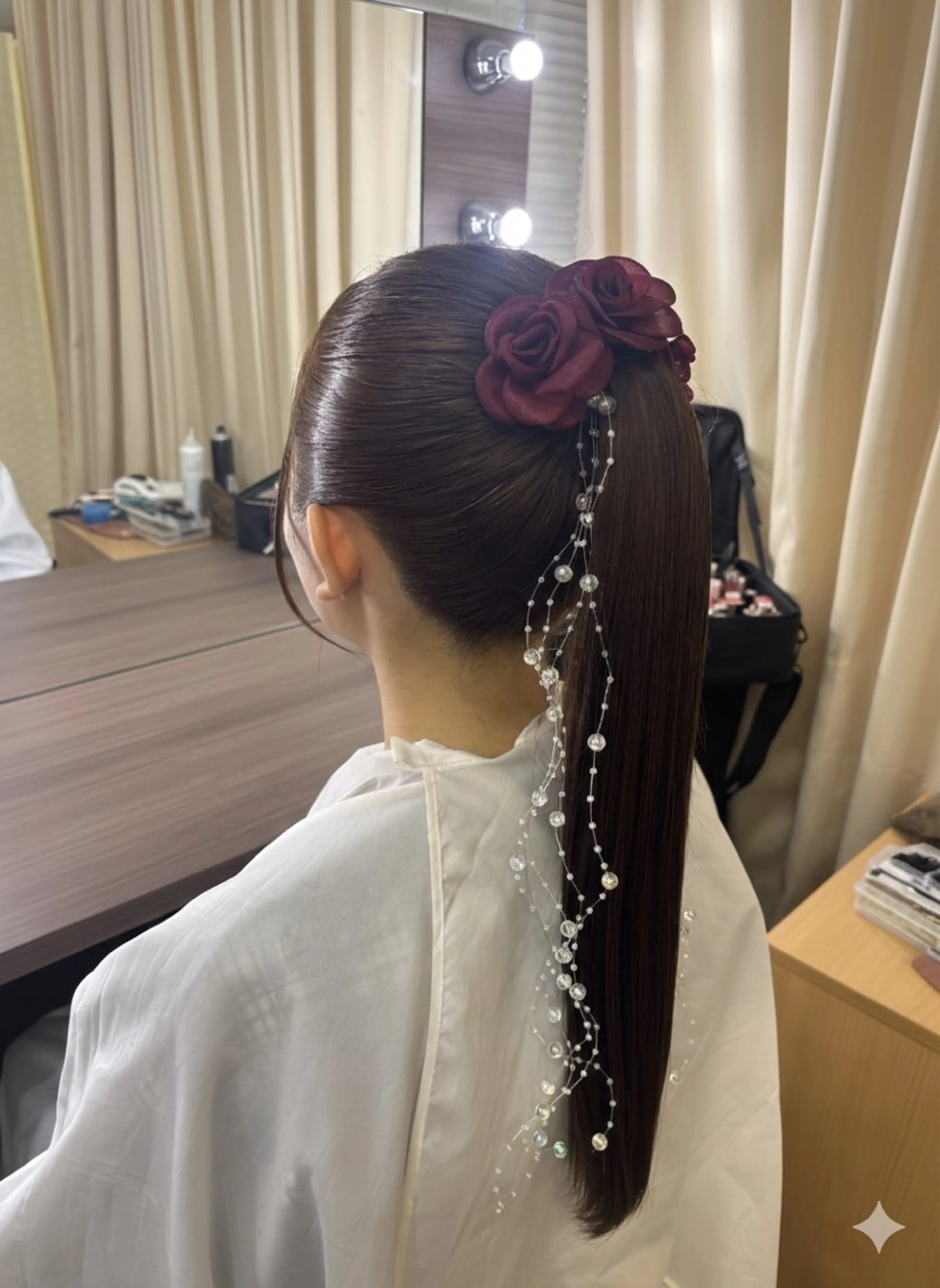 ロング ヘアアレンジ ヘアセット マンツーマン 縮毛矯正/マユコのヘアスタイル