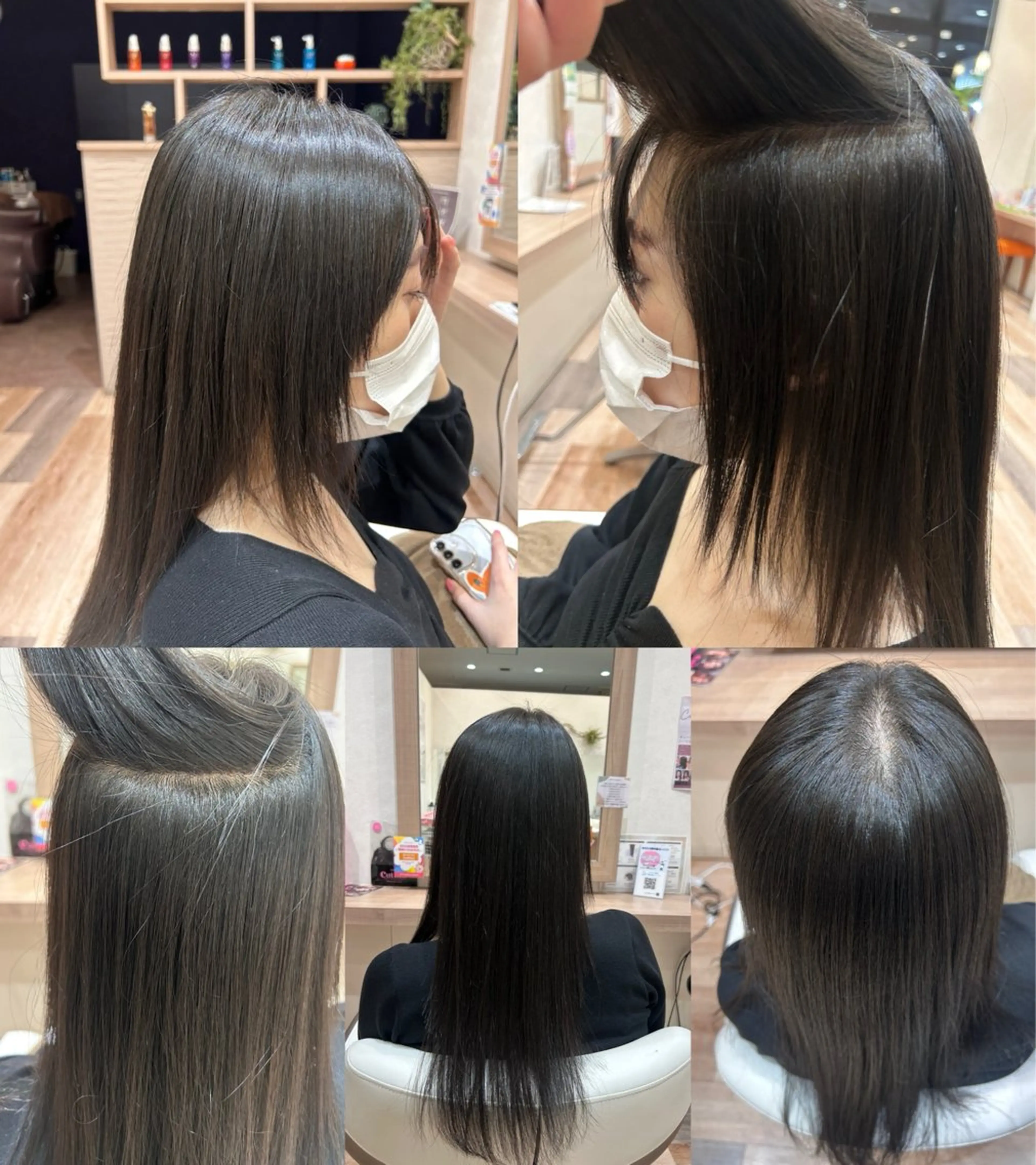 ロング 篠﨑 千尋のヘアスタイル