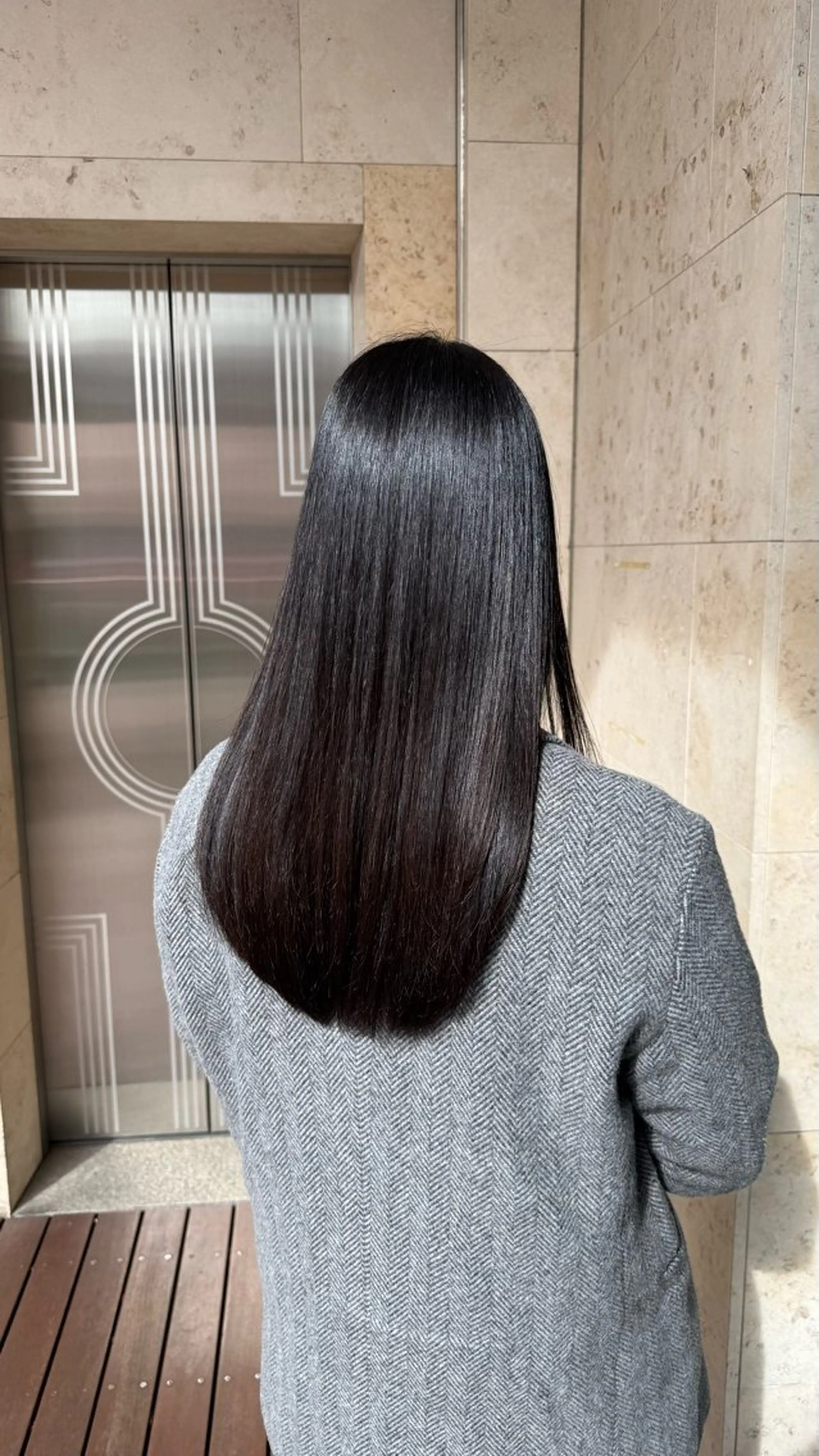 ミディアム 髪質改善 トリートメント カット ヘアカラー トリートメント Watai 山下直哉のヘアスタイル