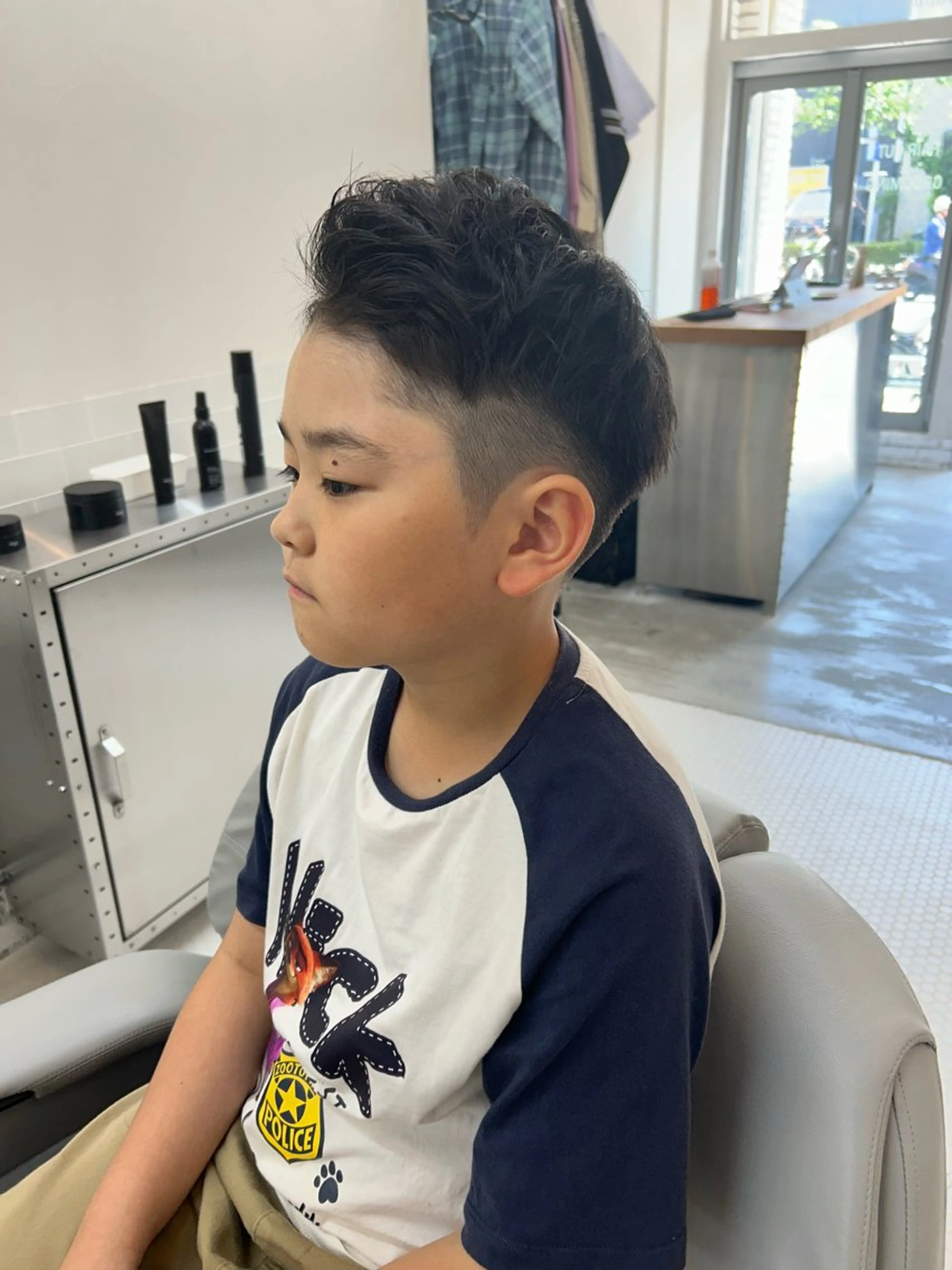 キッズ 杉山 友哉のヘアスタイル