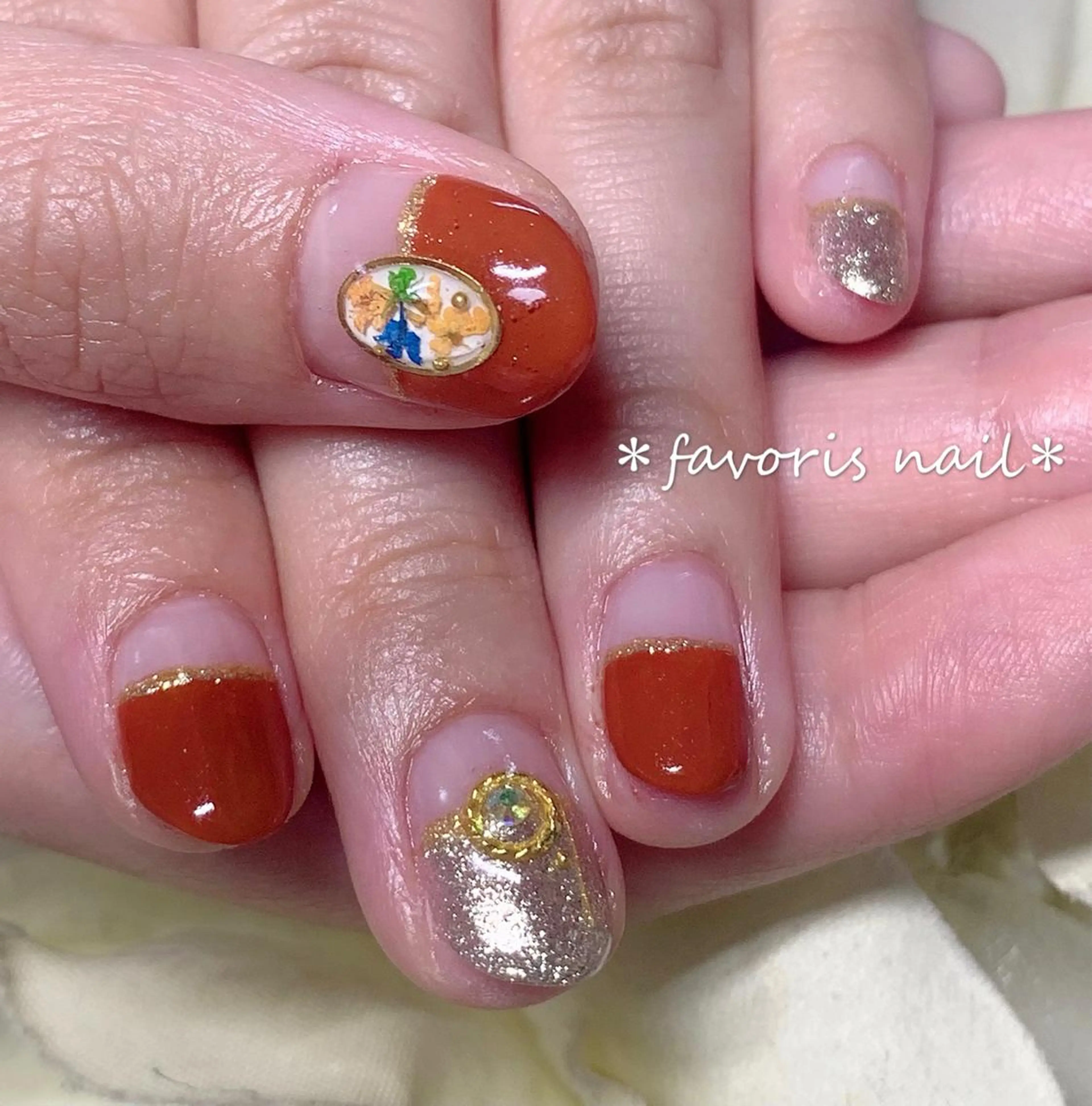 ネイル favoris nail🌼のネイルデザイン