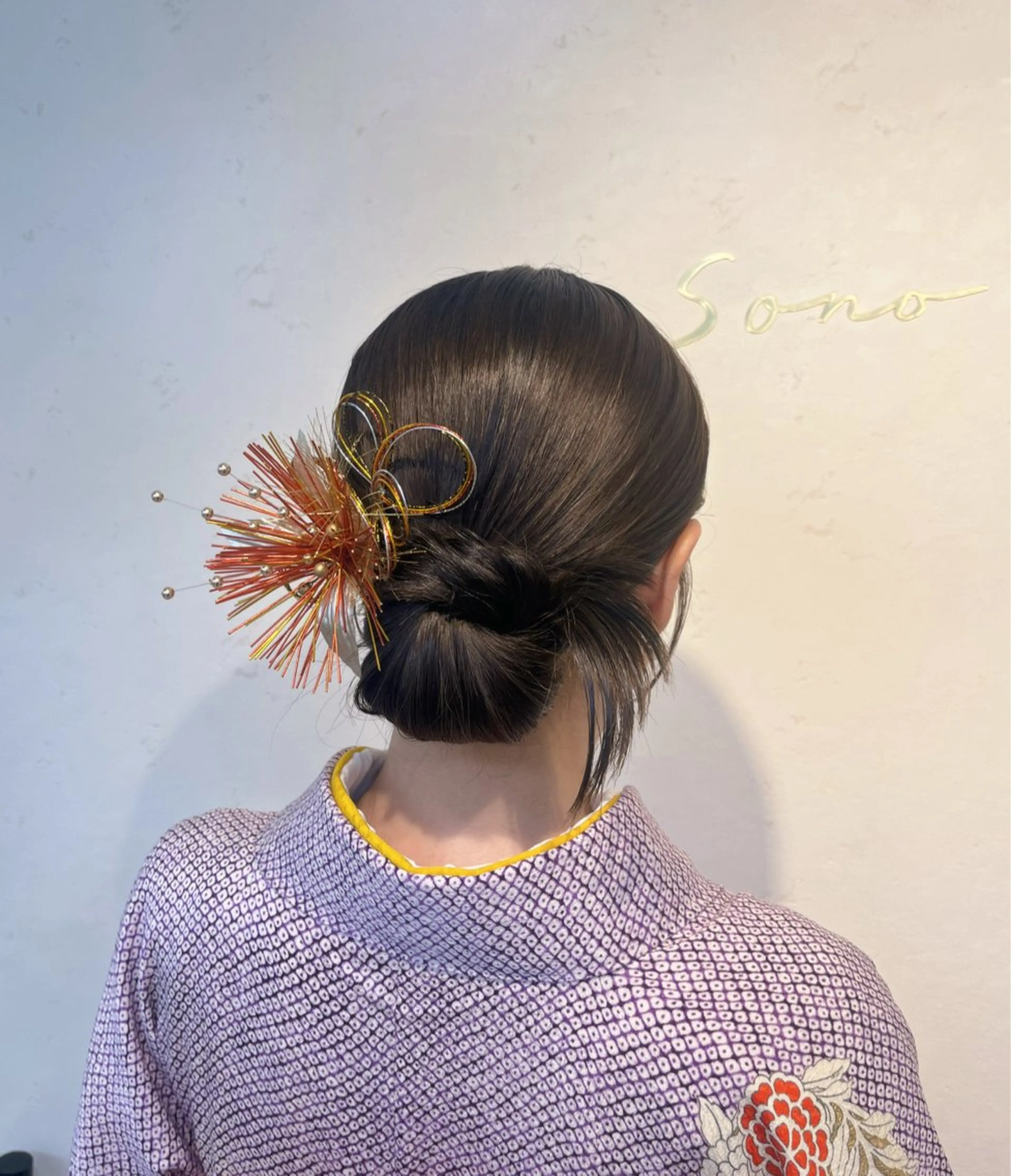 ヘアアレンジ 着物ヘア 垢抜けヘアメイク🫧 JURI🪽のヘアスタイル