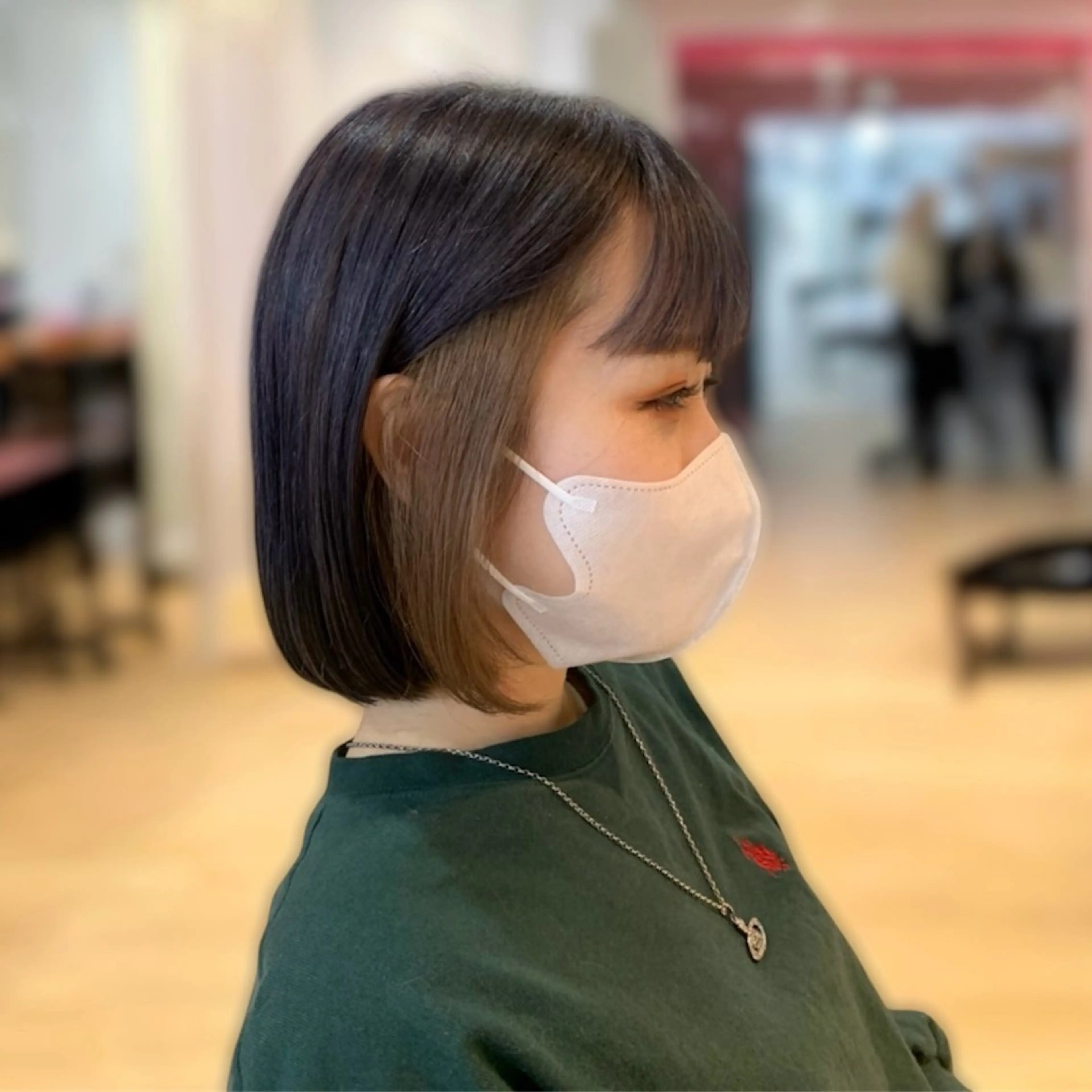 👱‍♀️レディースカット+ダブルカラー(ブリーチ込み)の写真