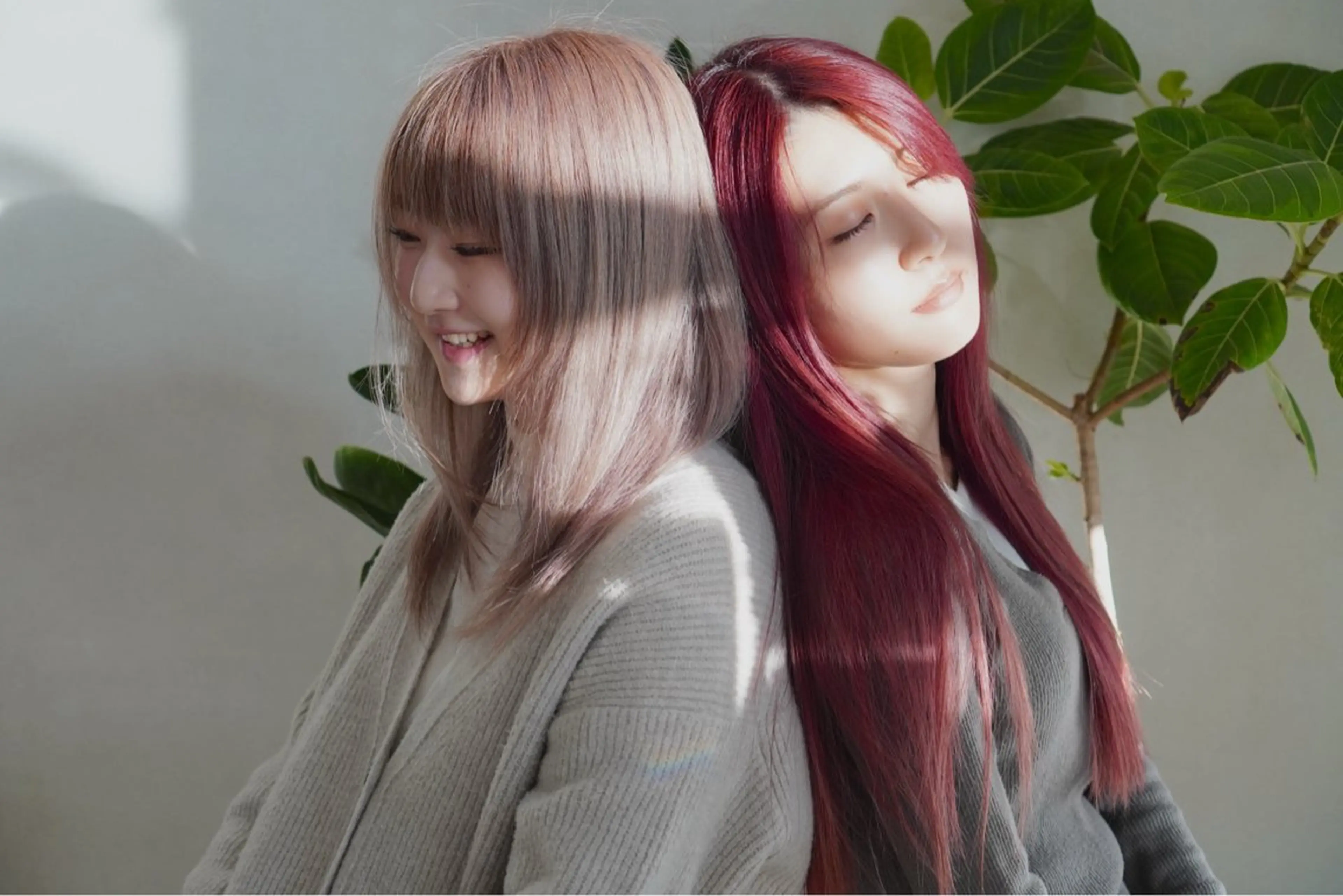 【人気No.1👑】ダブルカラー(ブリーチ+オンカラー)+保湿TR🧴(ロング料金別)の写真