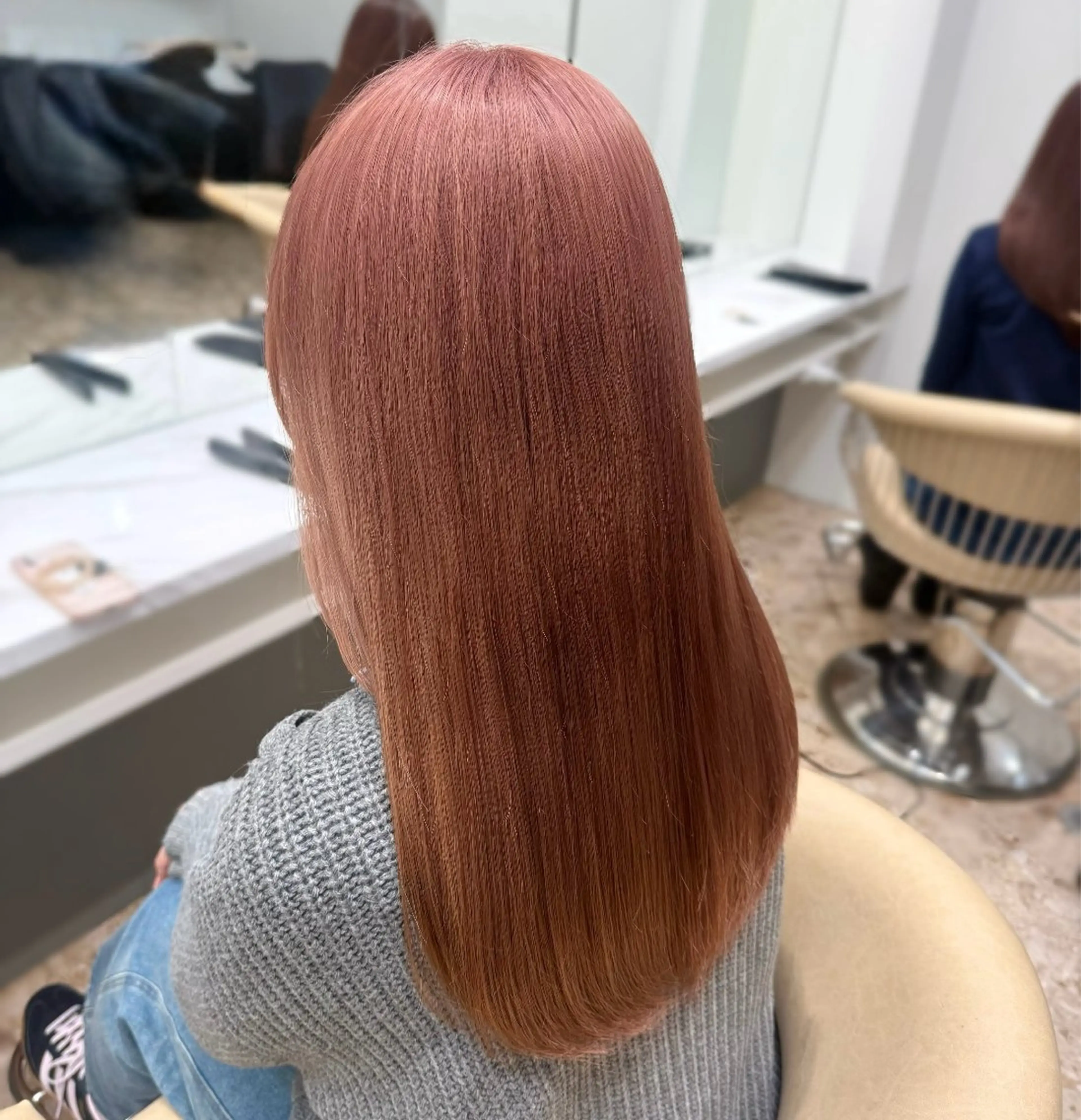 ロング カラー ヘアカラー 艶カラー/レイヤー/ 京都fuka🎀🪽のヘアスタイル