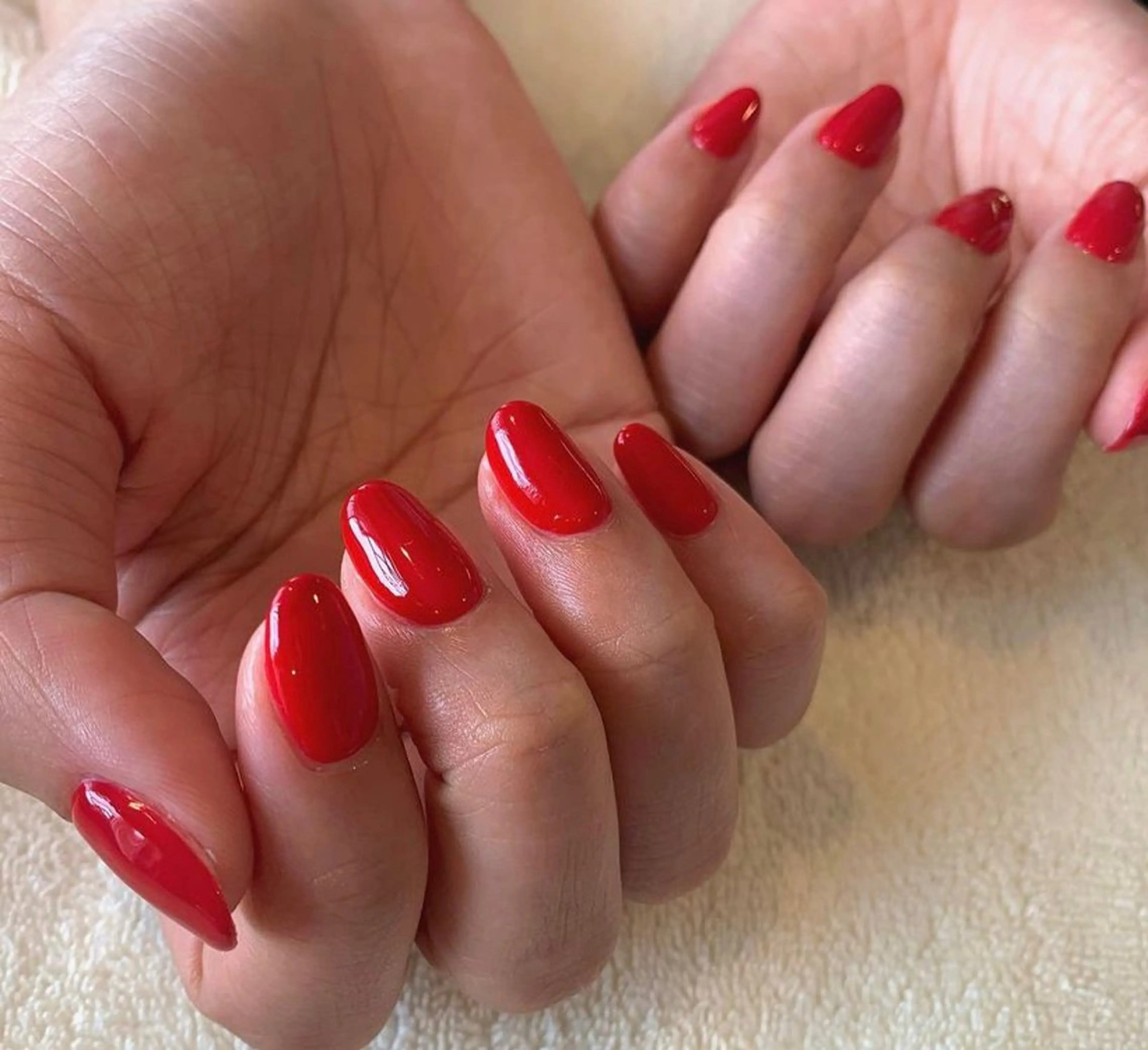 ネイル ワンカラーネイル ハンドネイル 小池 英里香のネイルデザイン