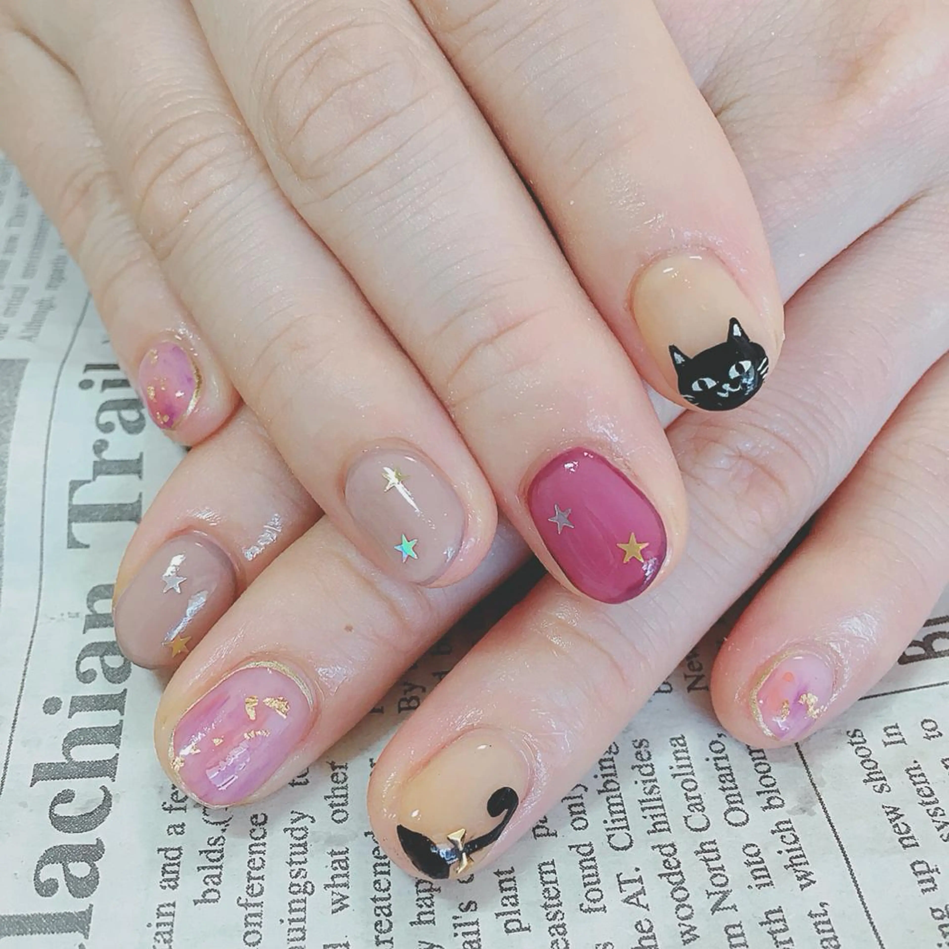 ネイル ハンドネイル ハンドケア 森山 舞のネイルデザイン