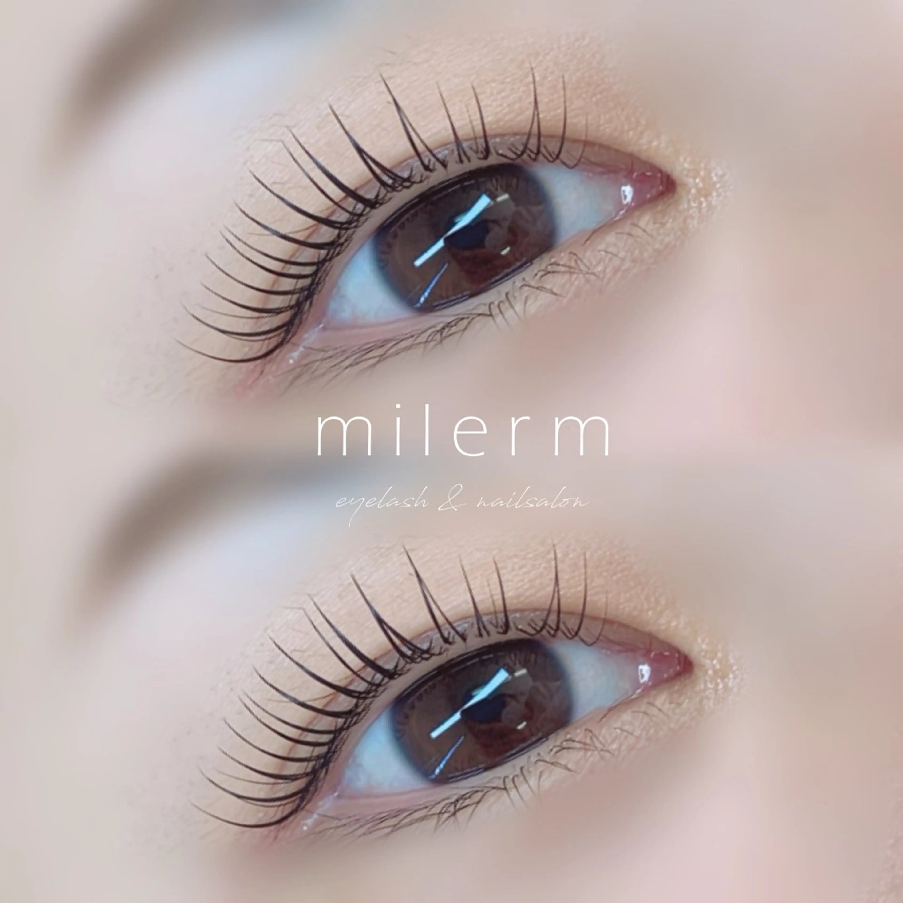 マツエク・マツパ マツパ milerm 🔸KANA🔸のマツエク・マツパデザイン