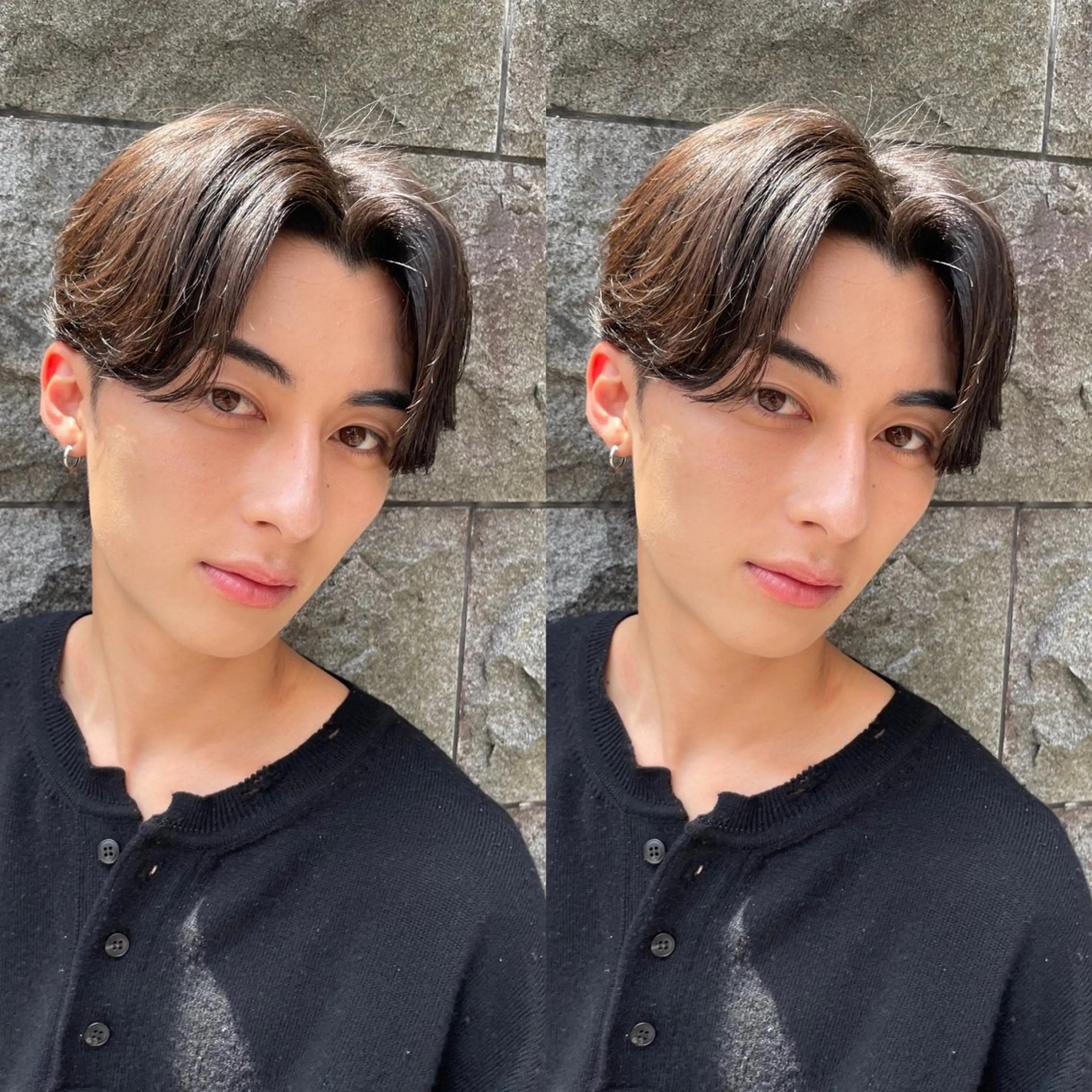 ショート カラー パーマ ヘアアレンジ メンズ カット パーマ トリートメント ヘアセット 亀井隆汰/メンズ専門 パーマ特化美容師のヘアスタイル