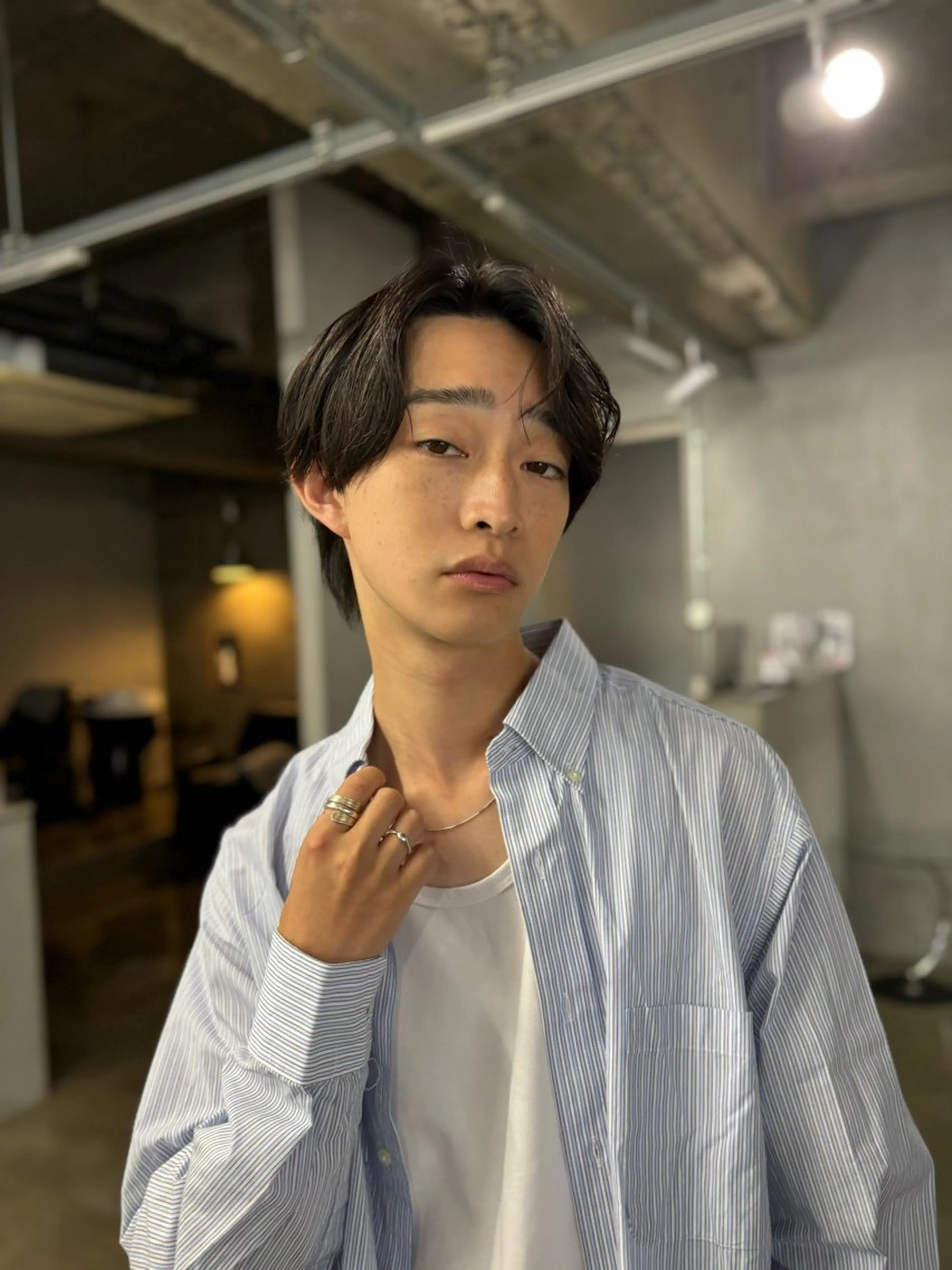 ショート カラー パーマ メンズ カット 縮毛矯正 メンズ/ダブルカラー /パーマ/来栖慧💈のヘアスタイル