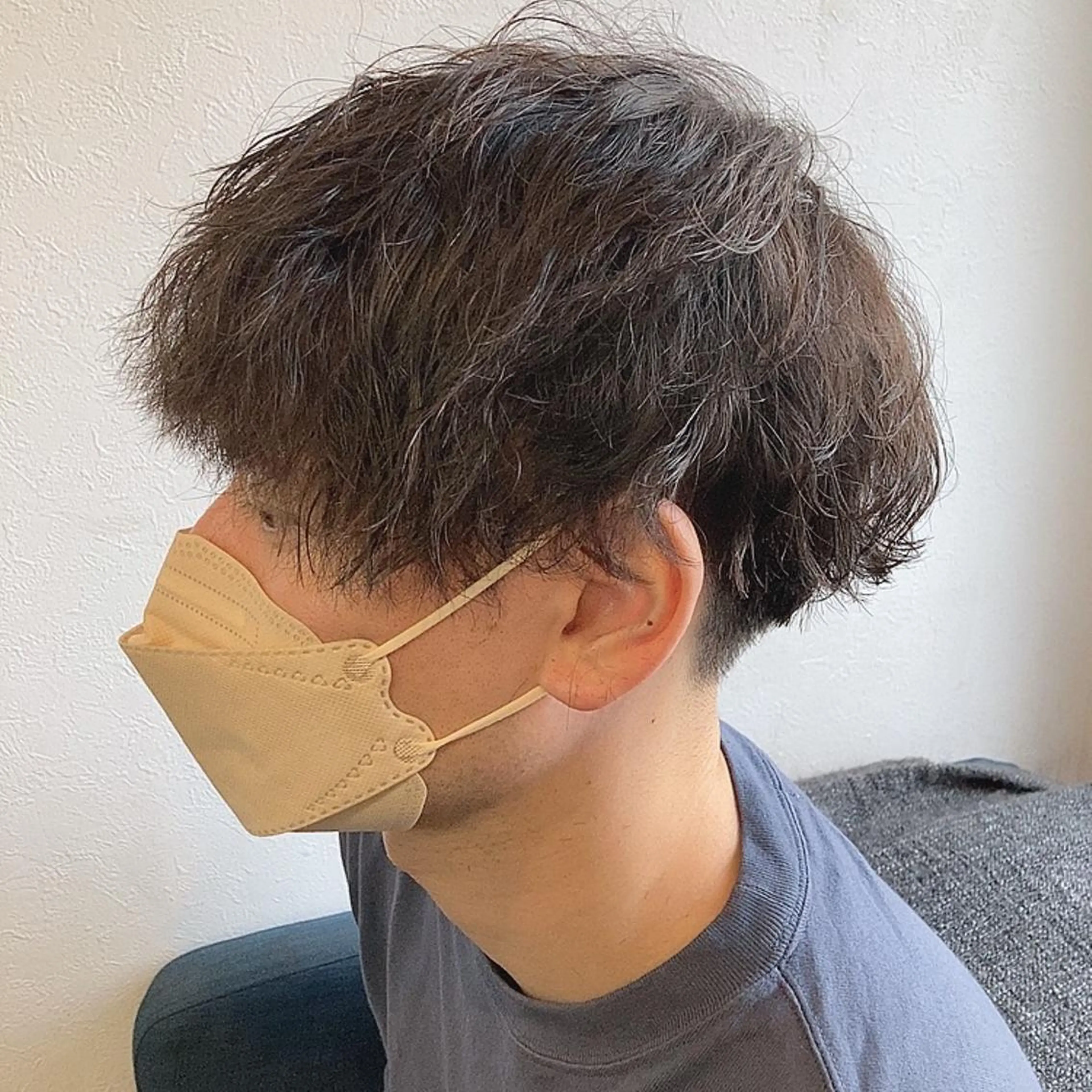 パーマ メンズ 🕊mtm🫧梅田/ 定額制/透明感/艶髪のヘアスタイル