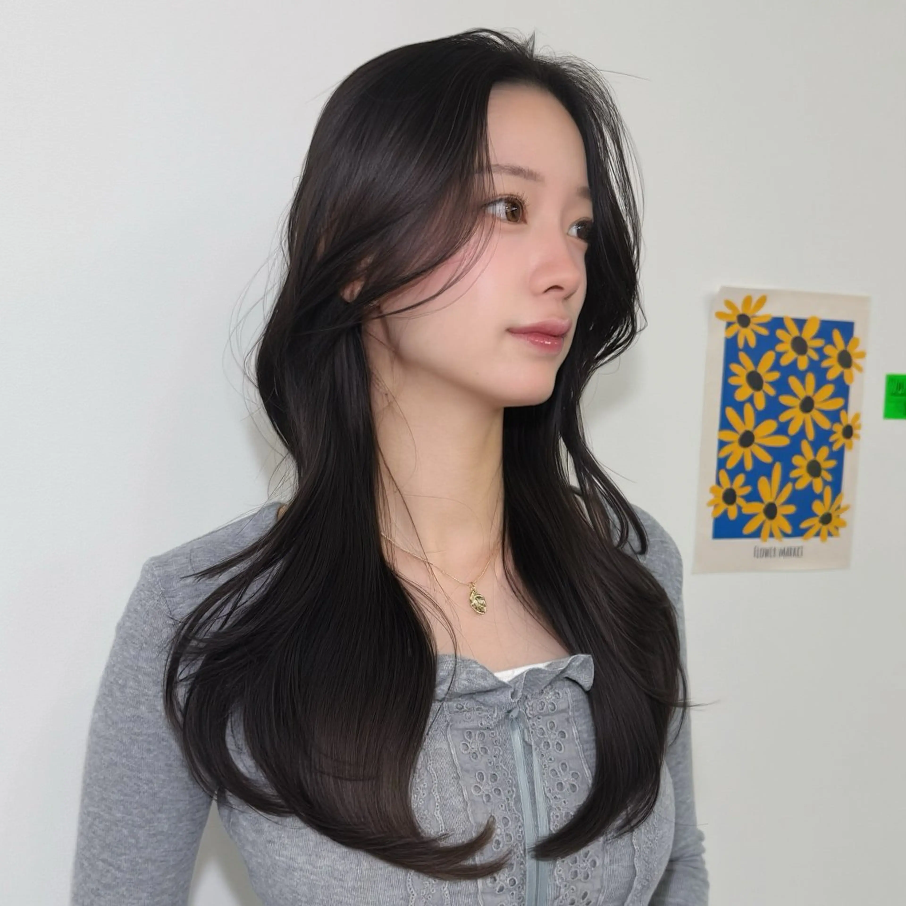 ロング カット ヘアカラー トリートメント レイヤー・ブリーチ kiyotoshiのヘアスタイル