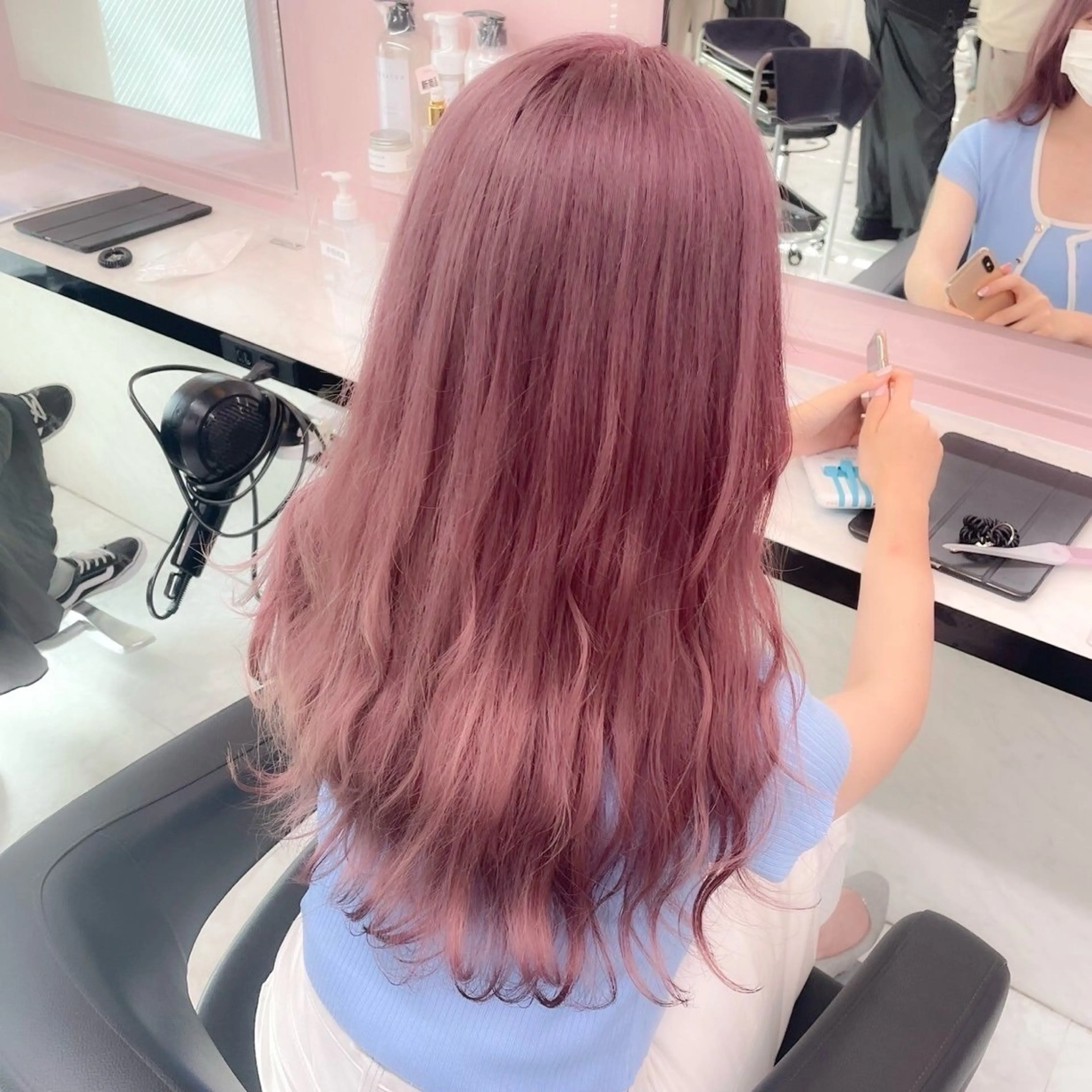 ロング カラー みう/仙台/暖色/ 艶髪/顔周りカット/のヘアスタイル