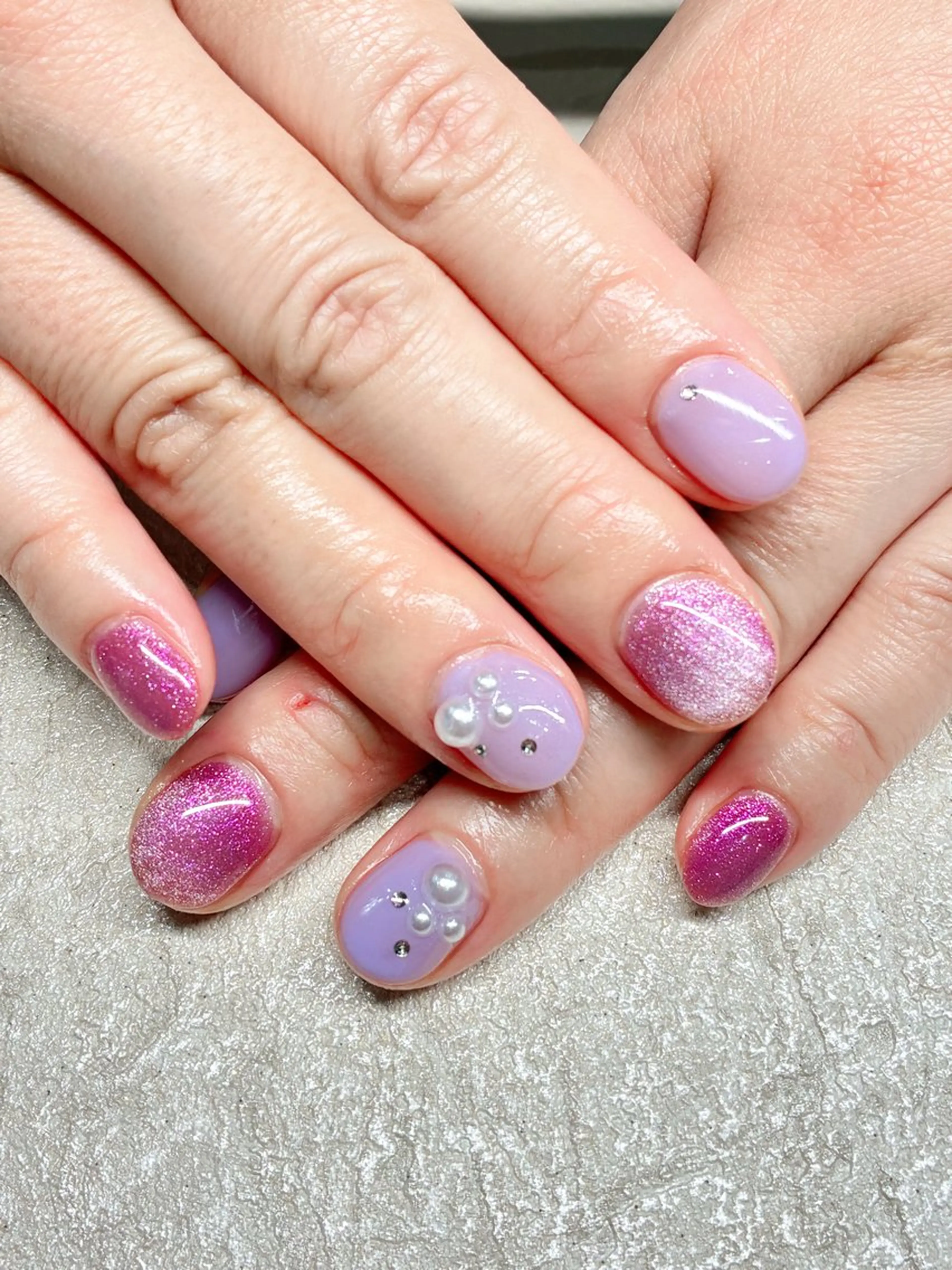 ネイル アートネイル シンプルネイル ♡Xc' Nail♡のネイルデザイン