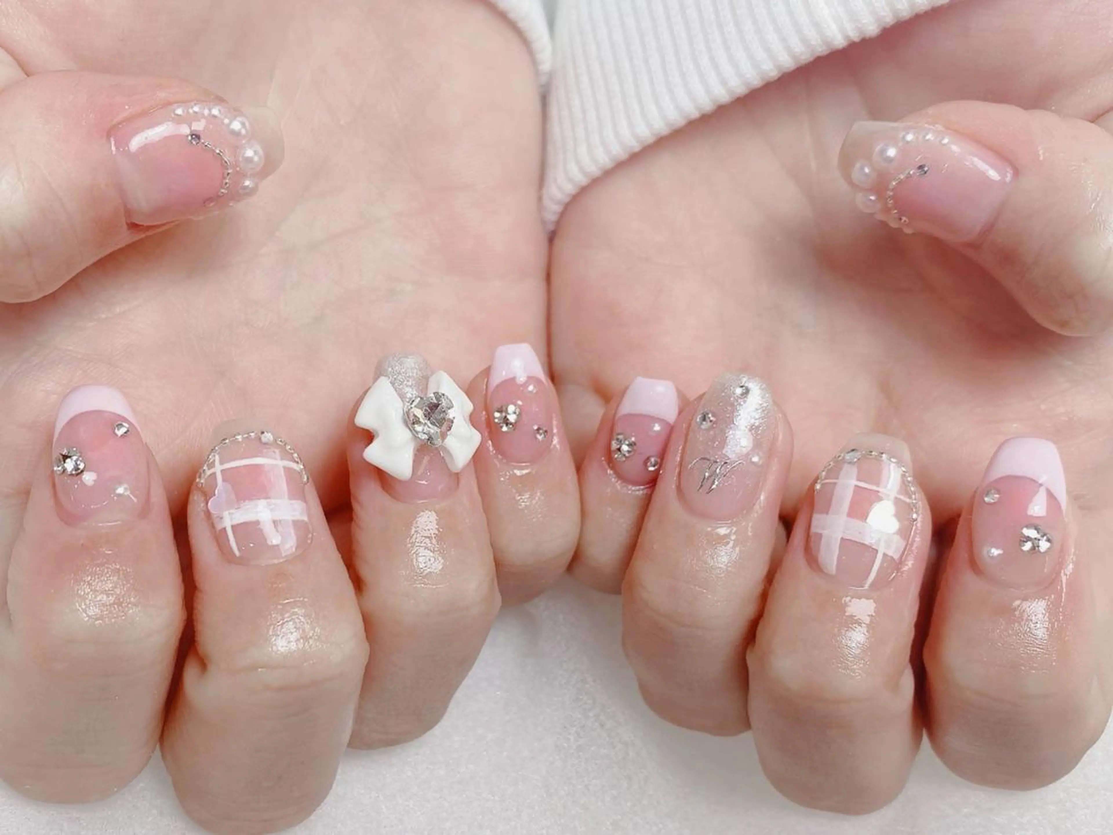 ネイル ハンドネイル Elegant beautyのネイルデザイン