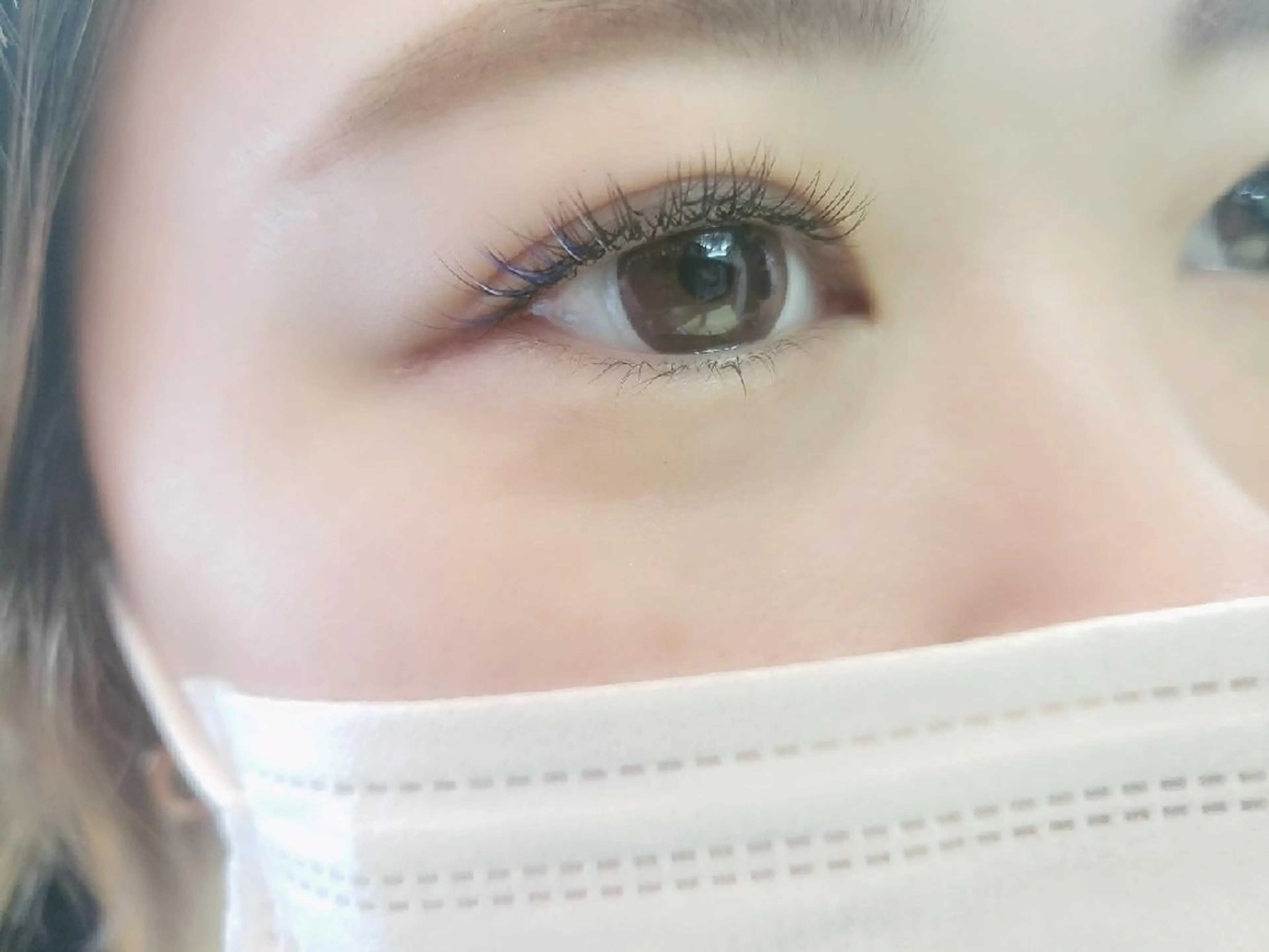 マツエク・マツパ カラーマツエク 風間 莉緒のマツエク・マツパデザイン