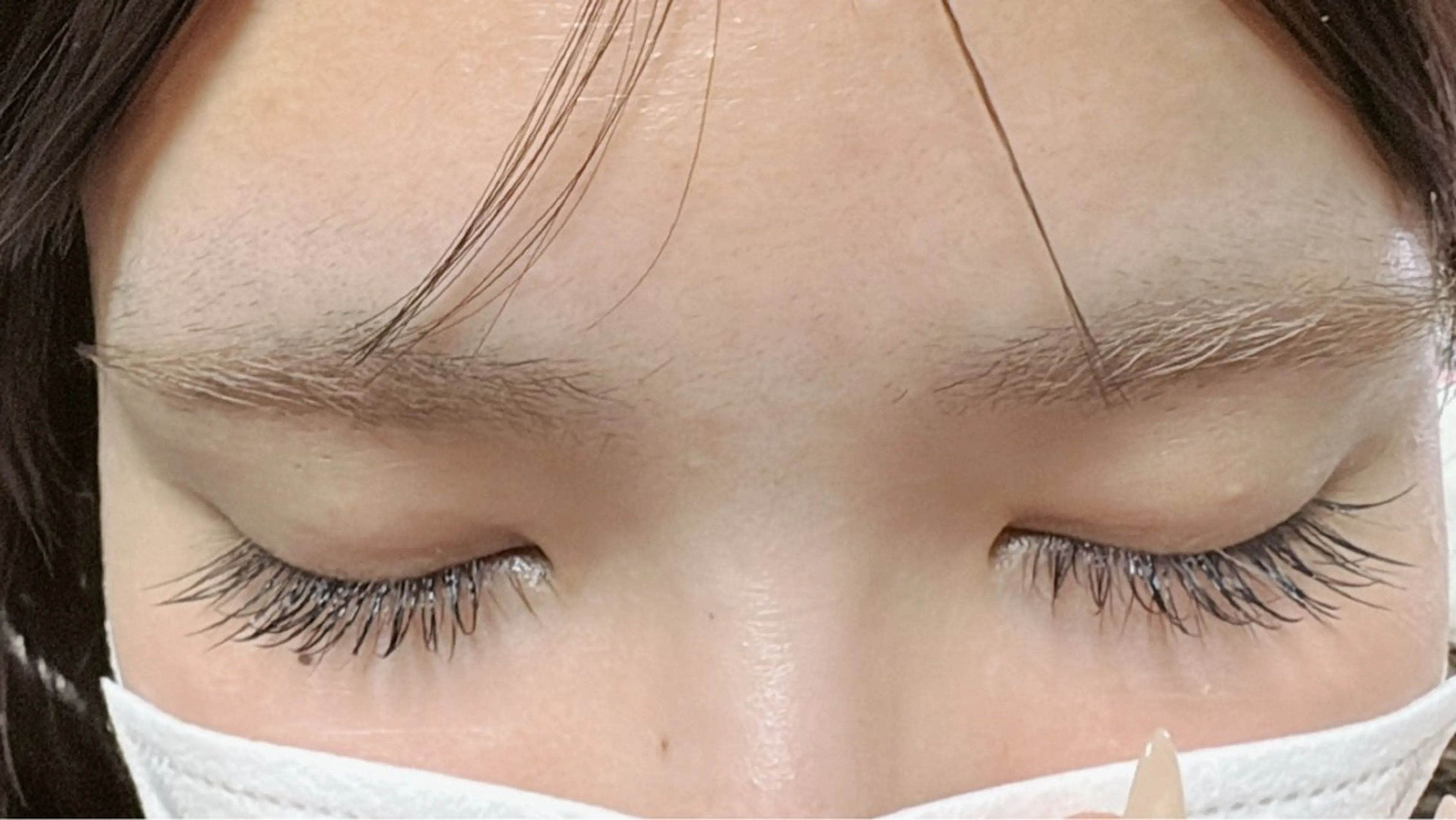 人気No.1   フラットラッシュ　80本コース　(LED)の写真