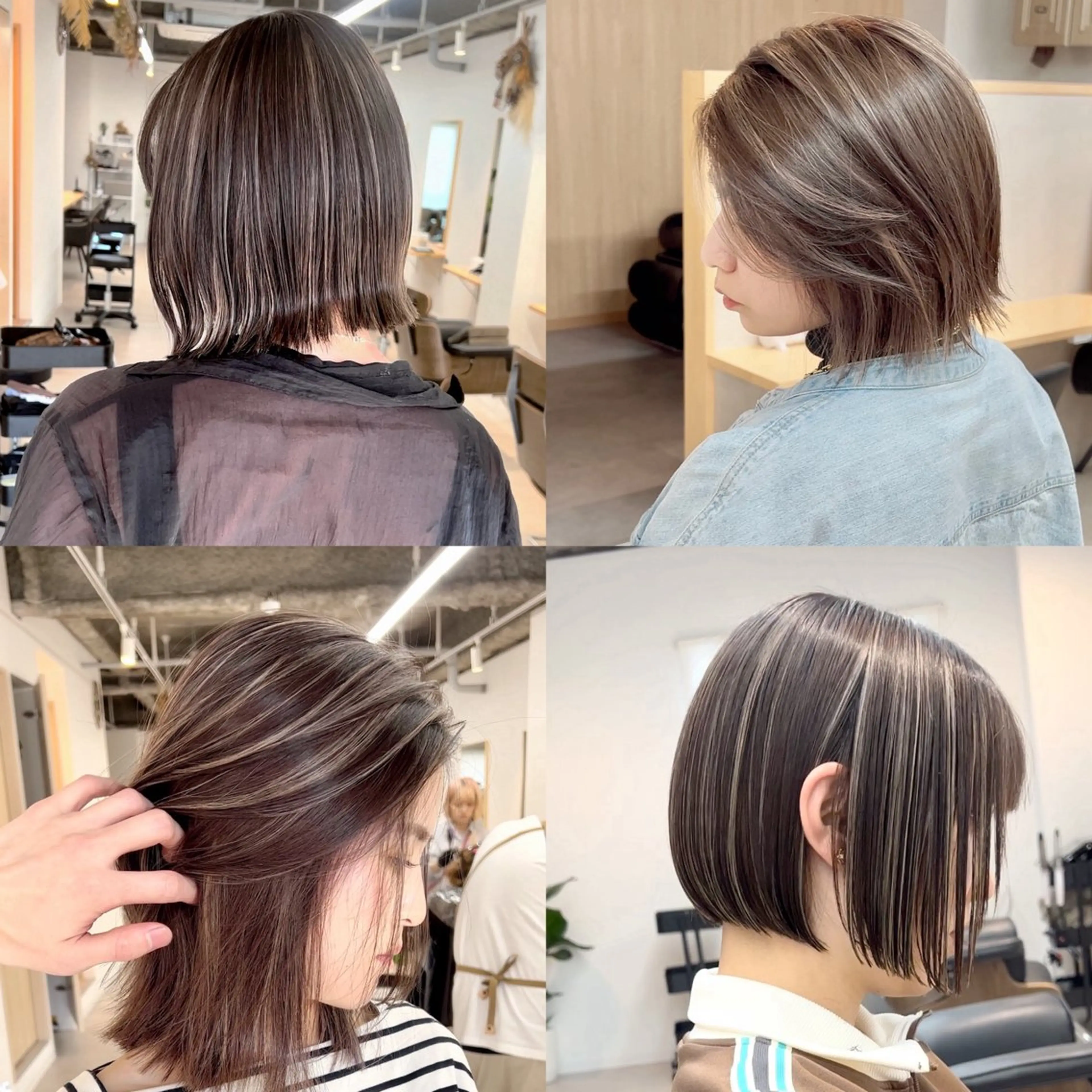 ハイライト+カット+トリートメントの写真