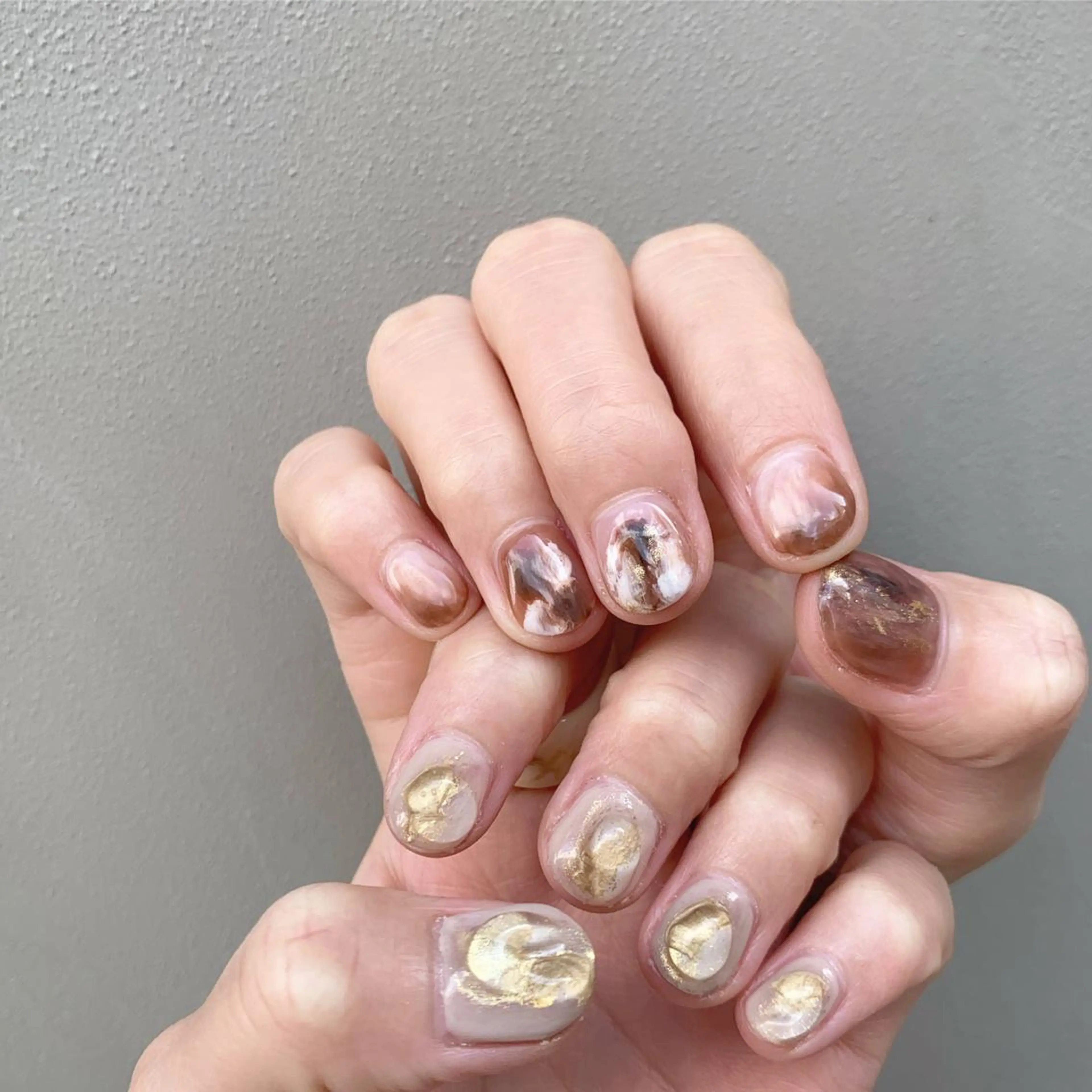 カラー ネイル 【淡色color/ nail】maikoのネイルデザイン