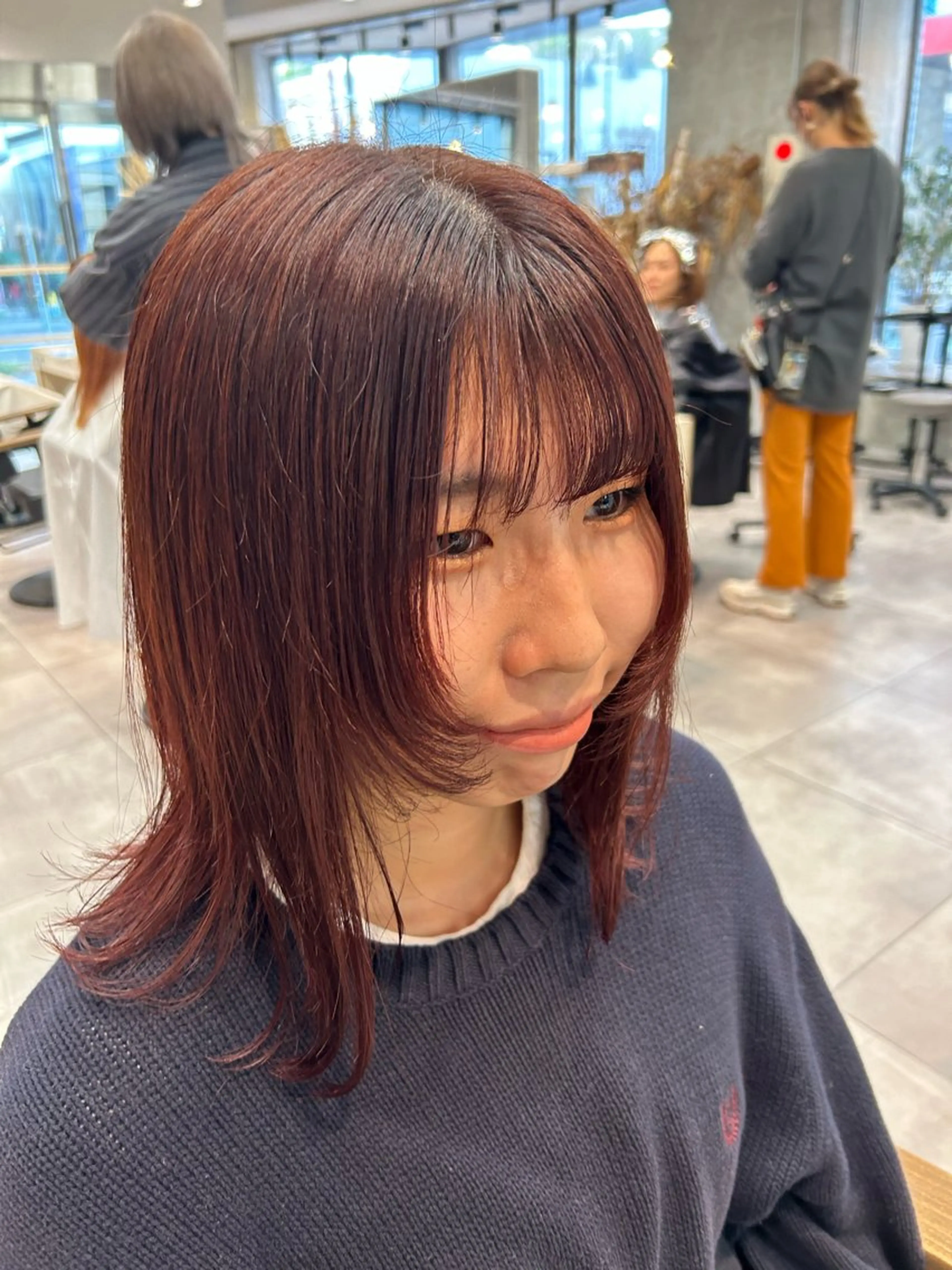 ミディアム ショート・ボブ 🌈chinaのヘアスタイル
