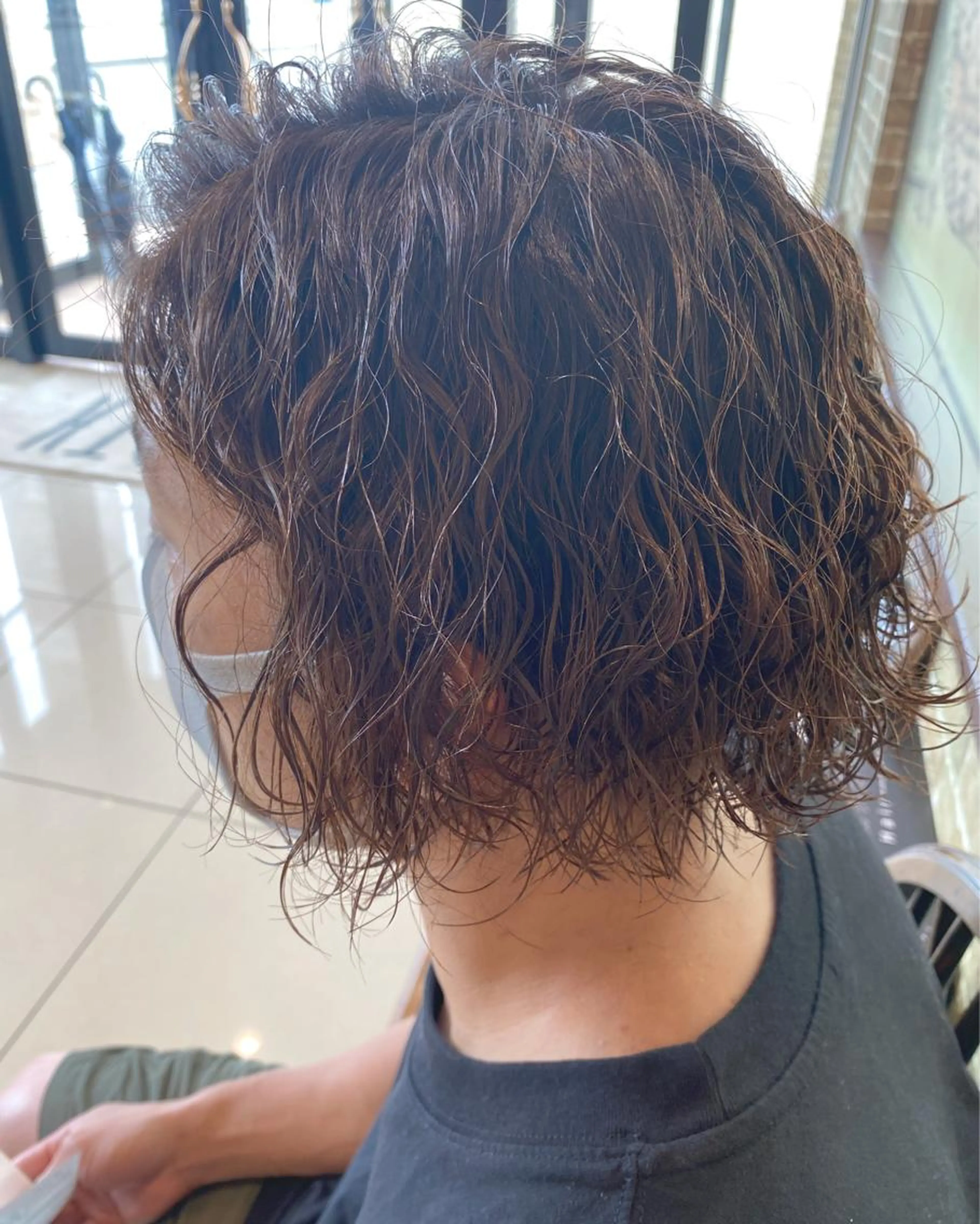 メンズ限定！カット＋波巻きパーマの写真