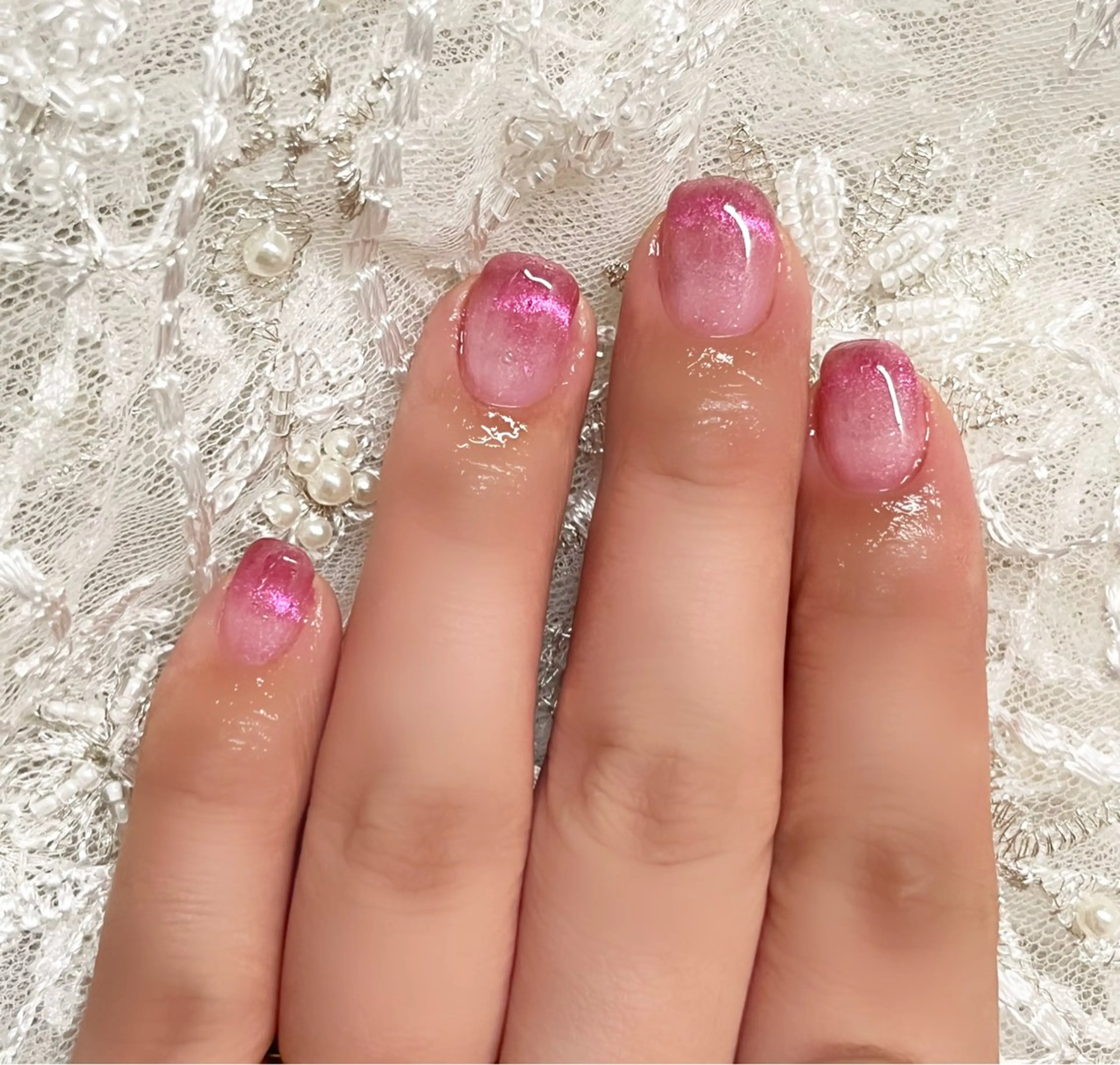 ネイル マグネットネイル Nailsalon C.U.Eのネイルデザイン
