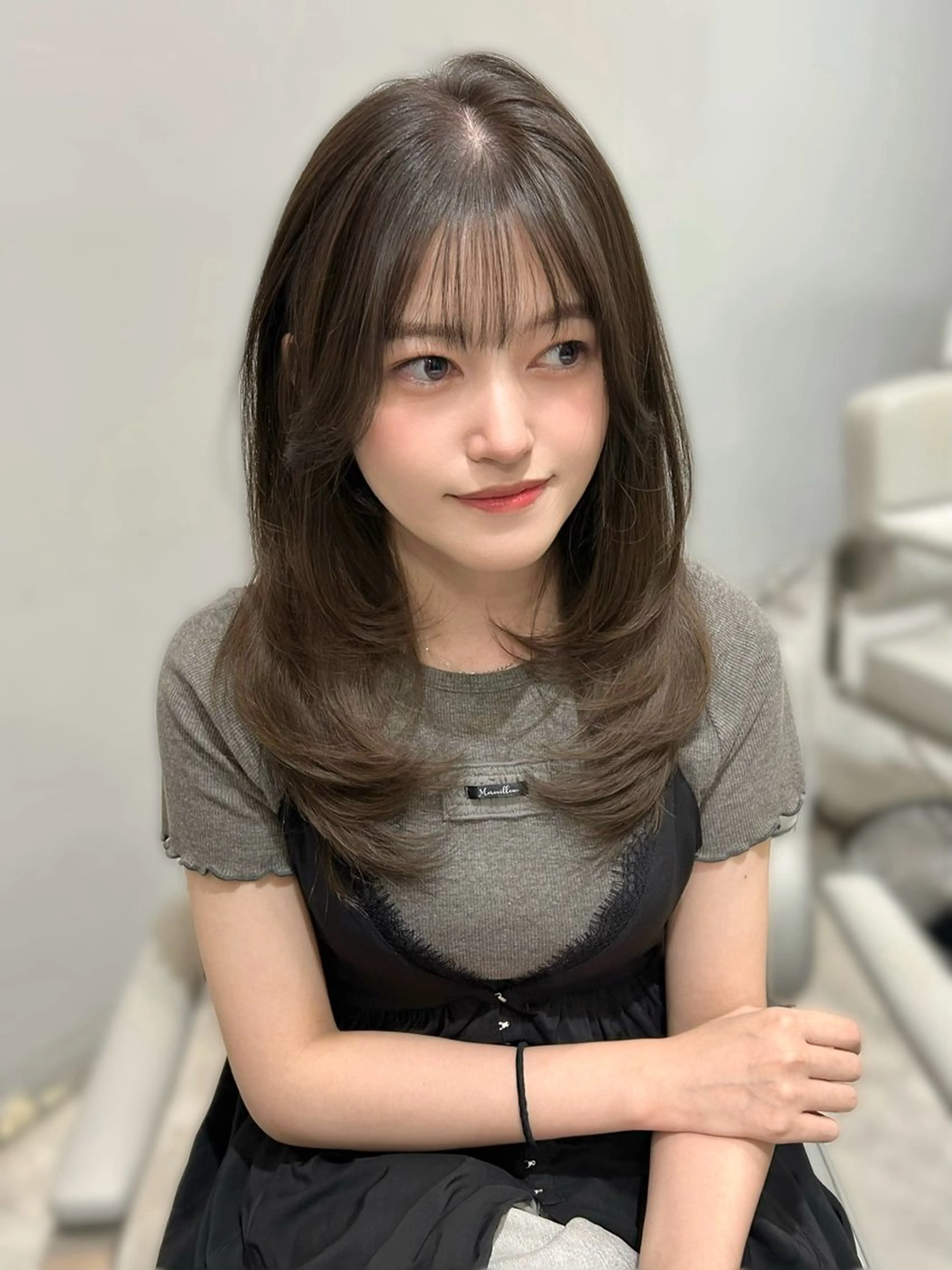 セミロング カラー カット ヘアカラー トリートメント 💘大人可愛く💘 Natsuki❥❥❥のヘアスタイル