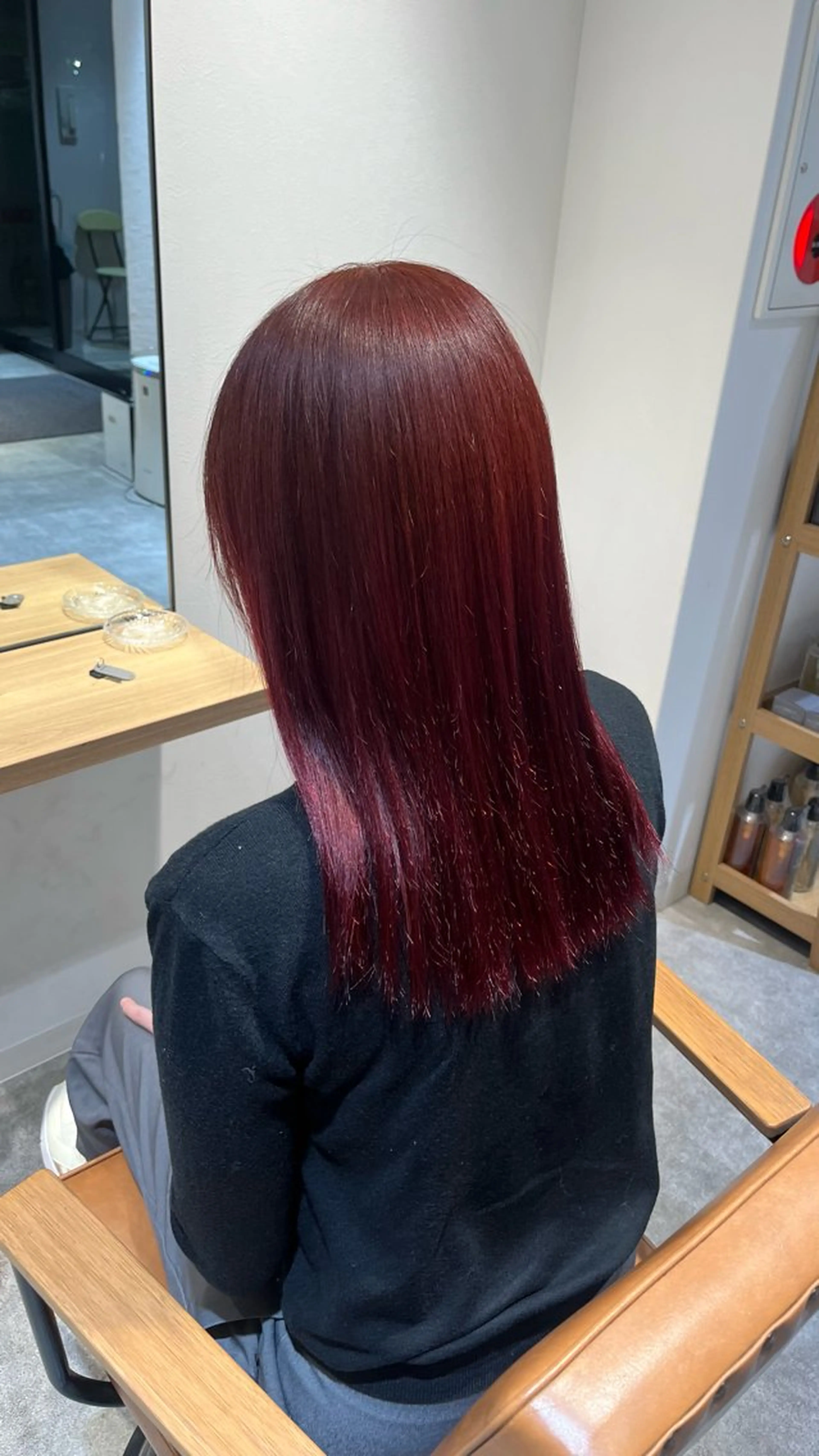 セミロング カラー non. ダブルカラー🎀🤍のヘアスタイル