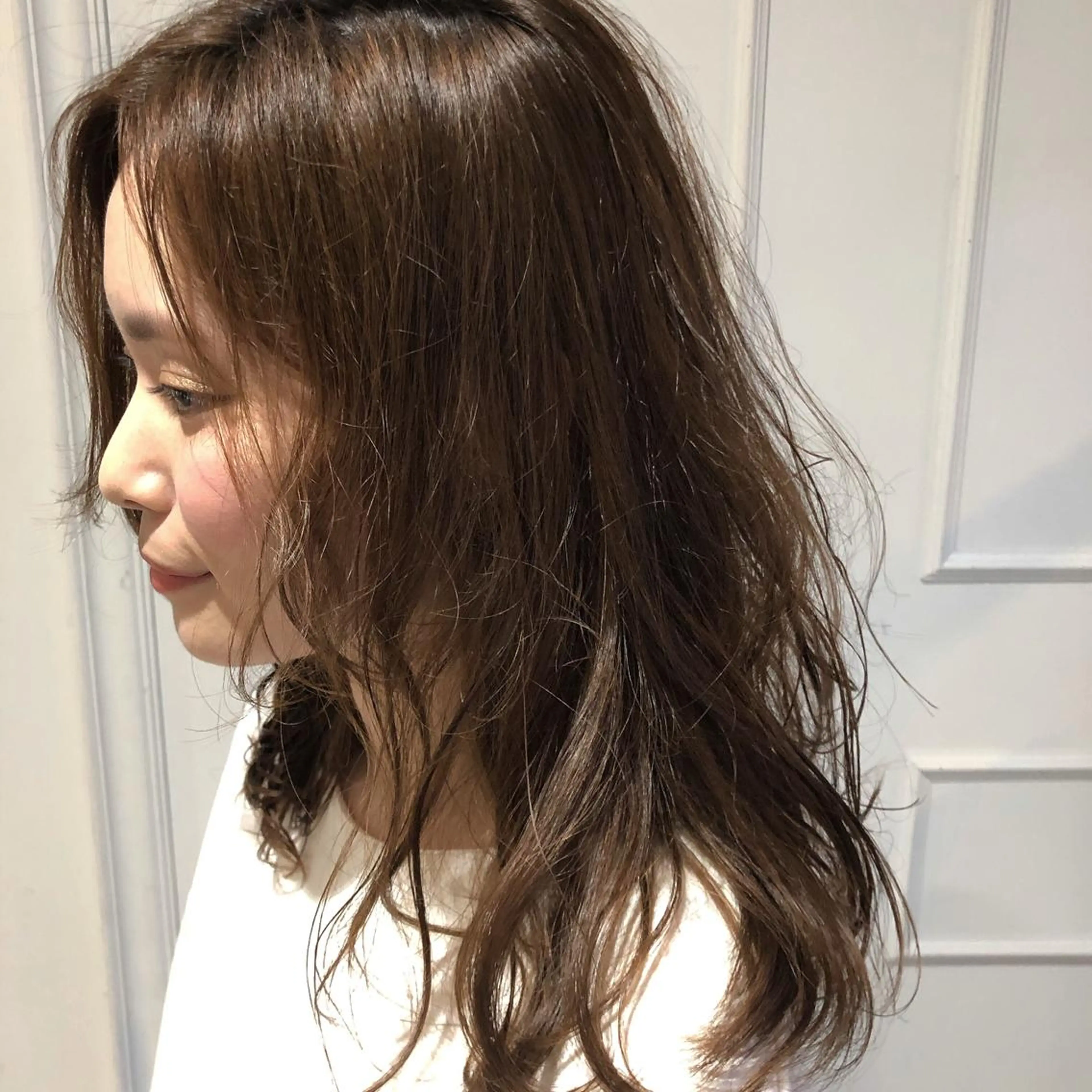 セミロング パーマ 【ショート特化】 森本　祐太のヘアスタイル