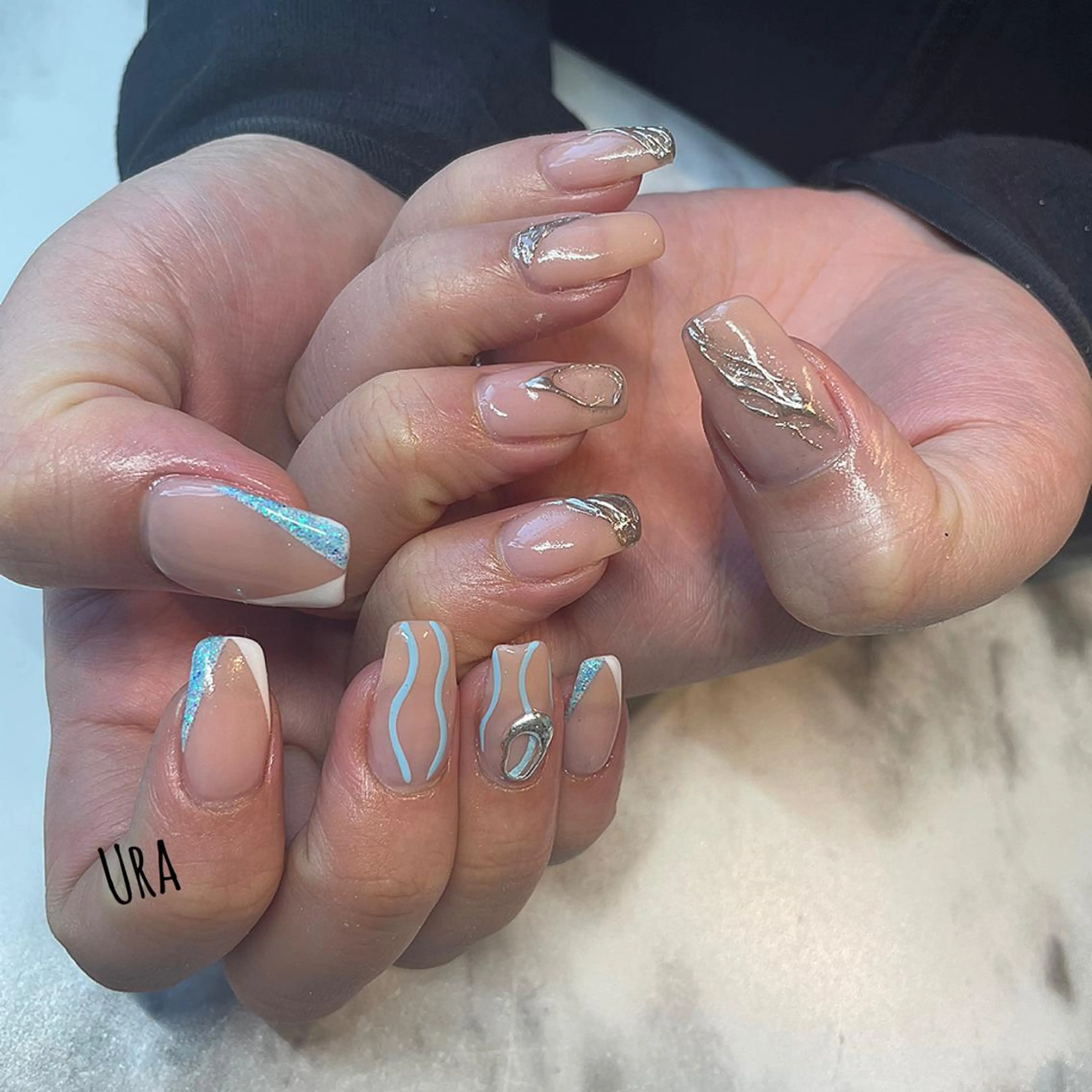 ネイル ハンドネイル UrakoNail 《nail》のネイルデザイン